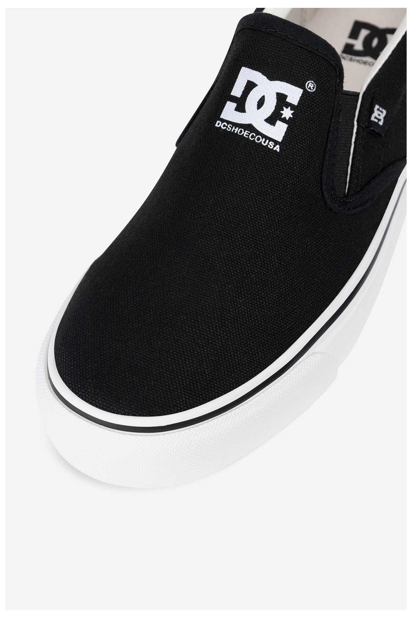 Plátěná obuv DC Shoes WFA3015-1 ČERNÁ