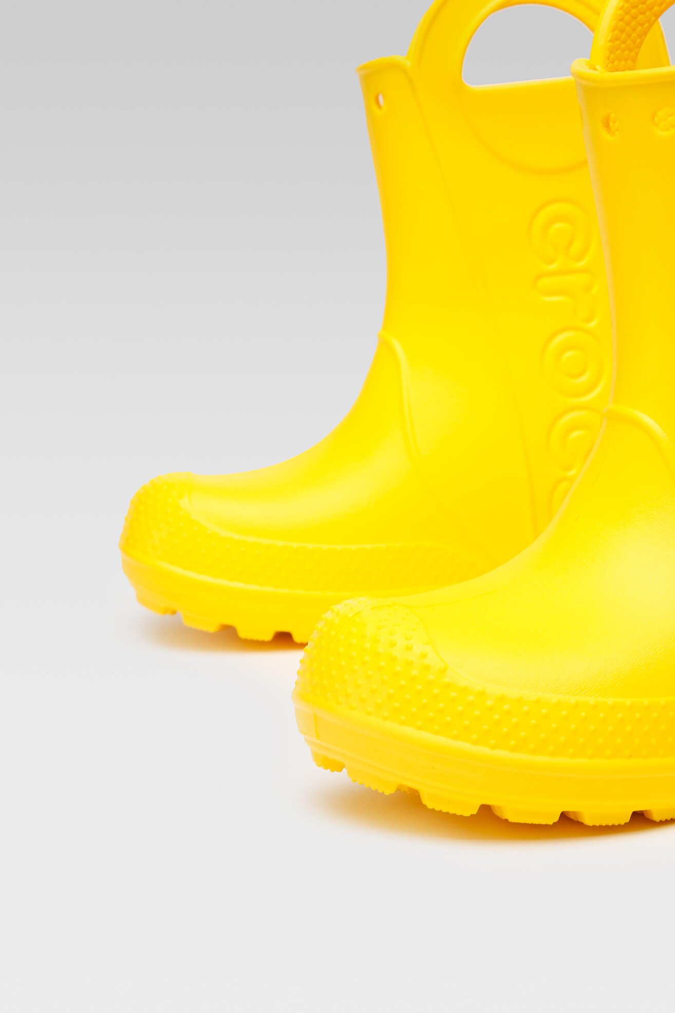 Kalosze Crocs HANDLE IT RAIN BOOT 12803-730 Żółty