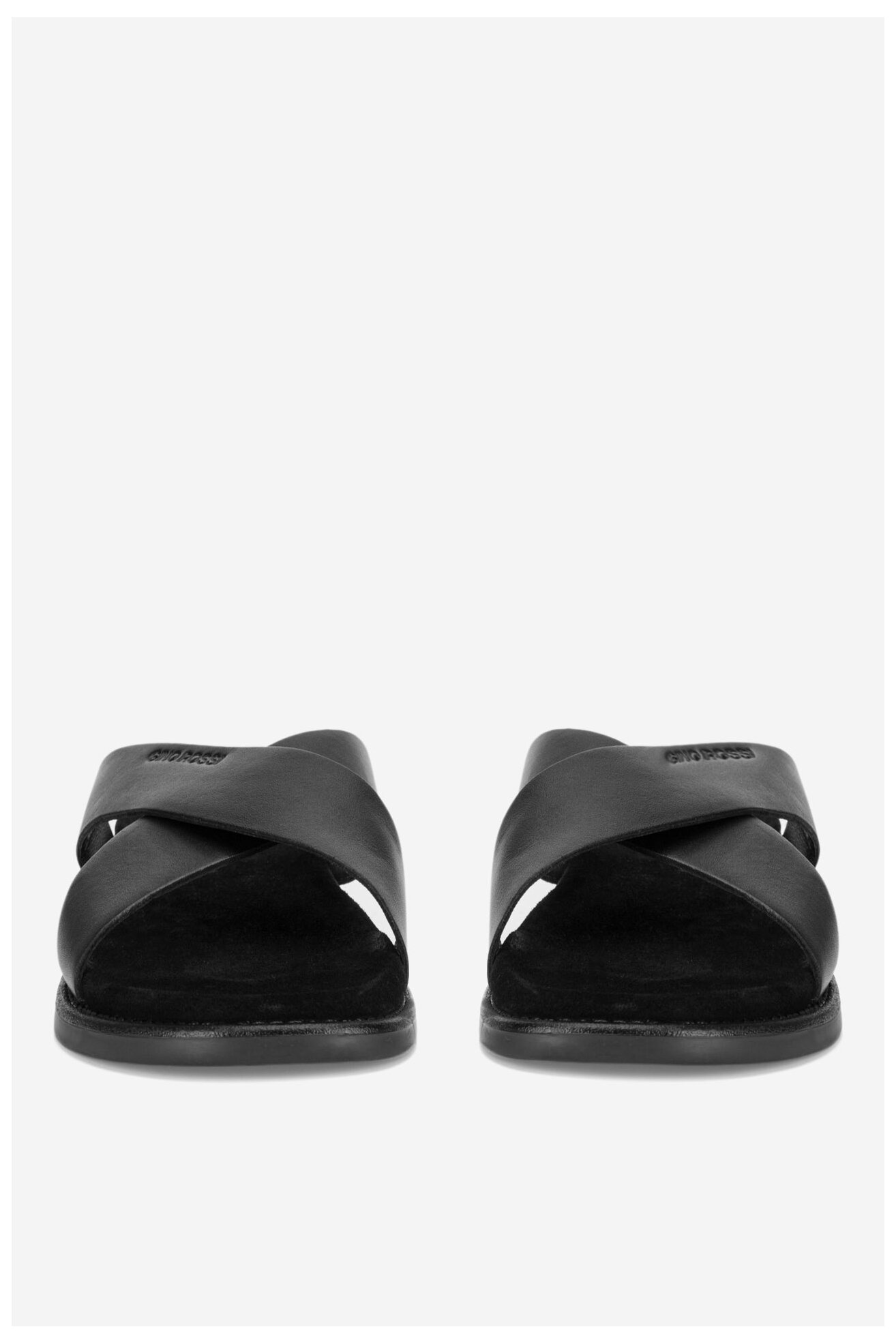 Klapki Gino Rossi MARCELLO-06 MB Czarny