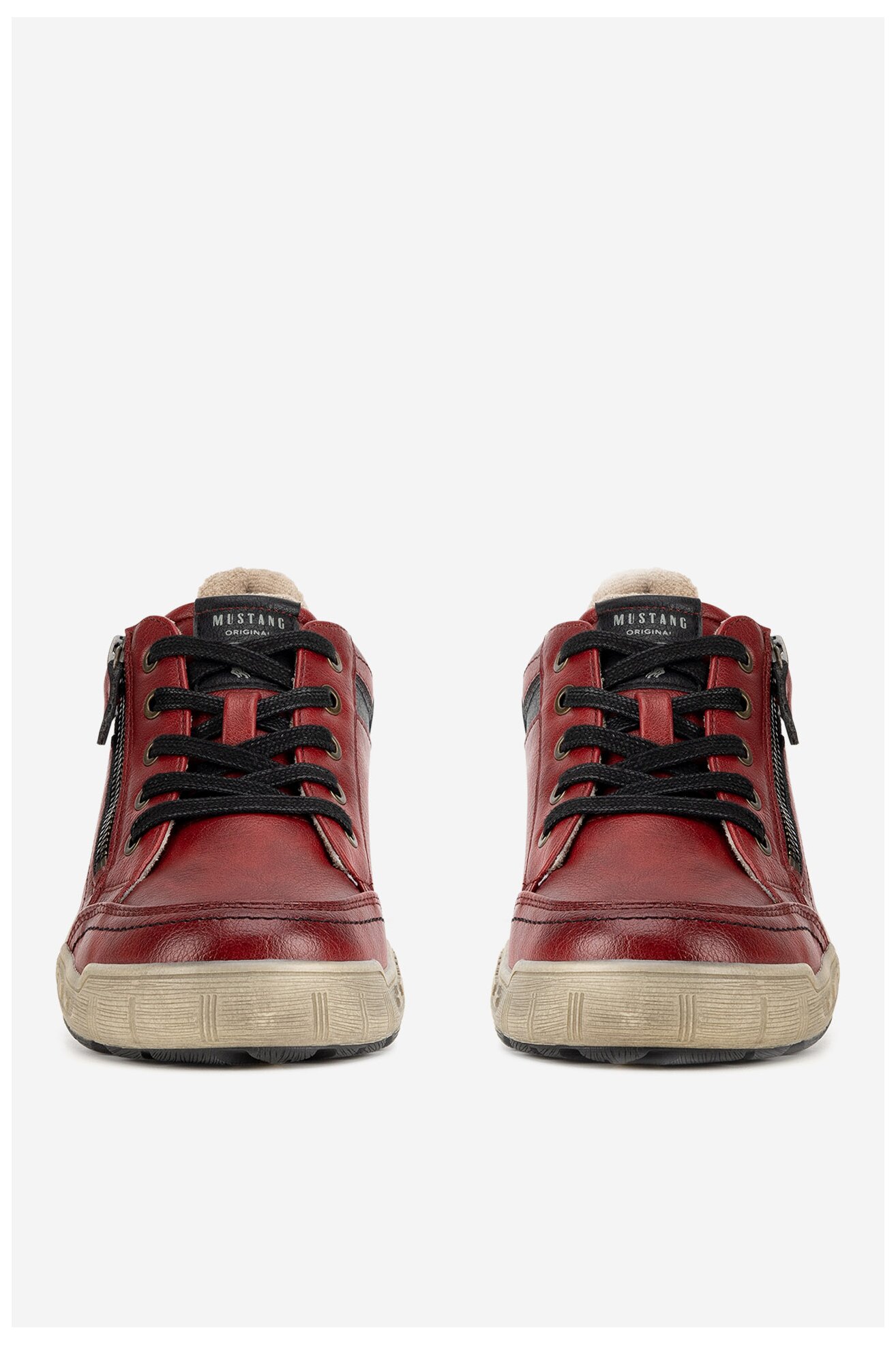 Polobotka Mustang 1290-302 ČERVENÁ