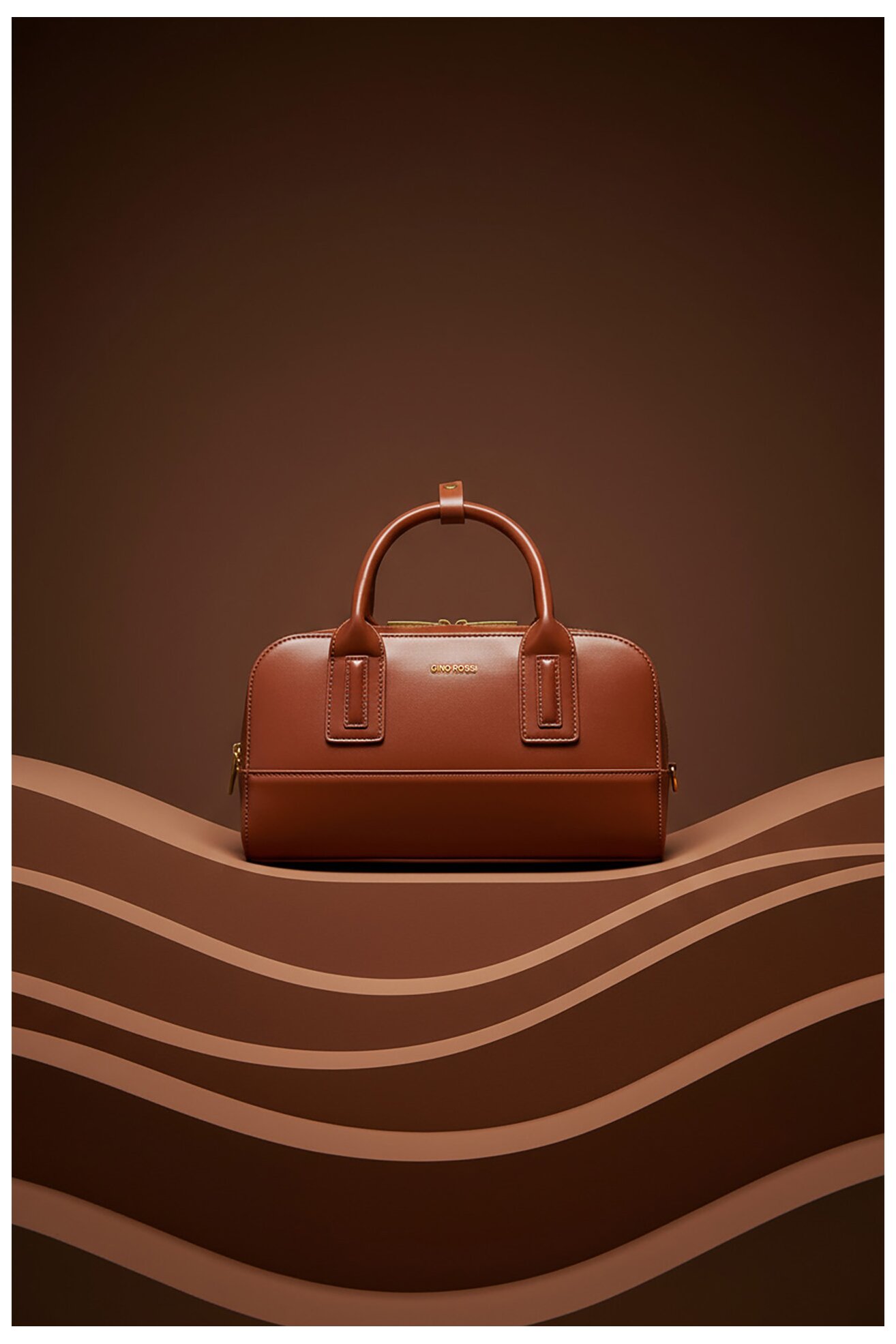 Kézitáska Gino Rossi CEO-INES-LX10148 CAMEL