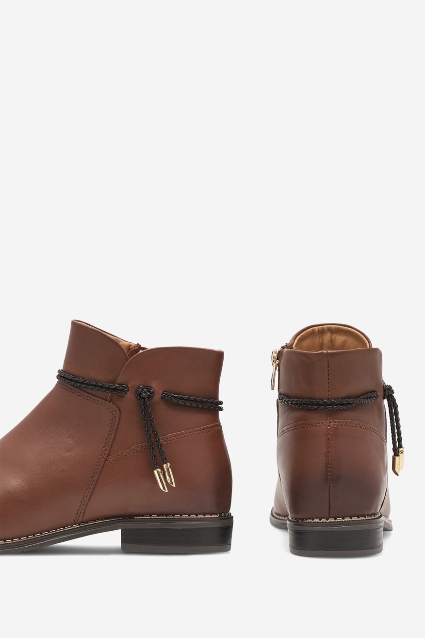 
                Lasocki - Botki skórzane - 5905588169727