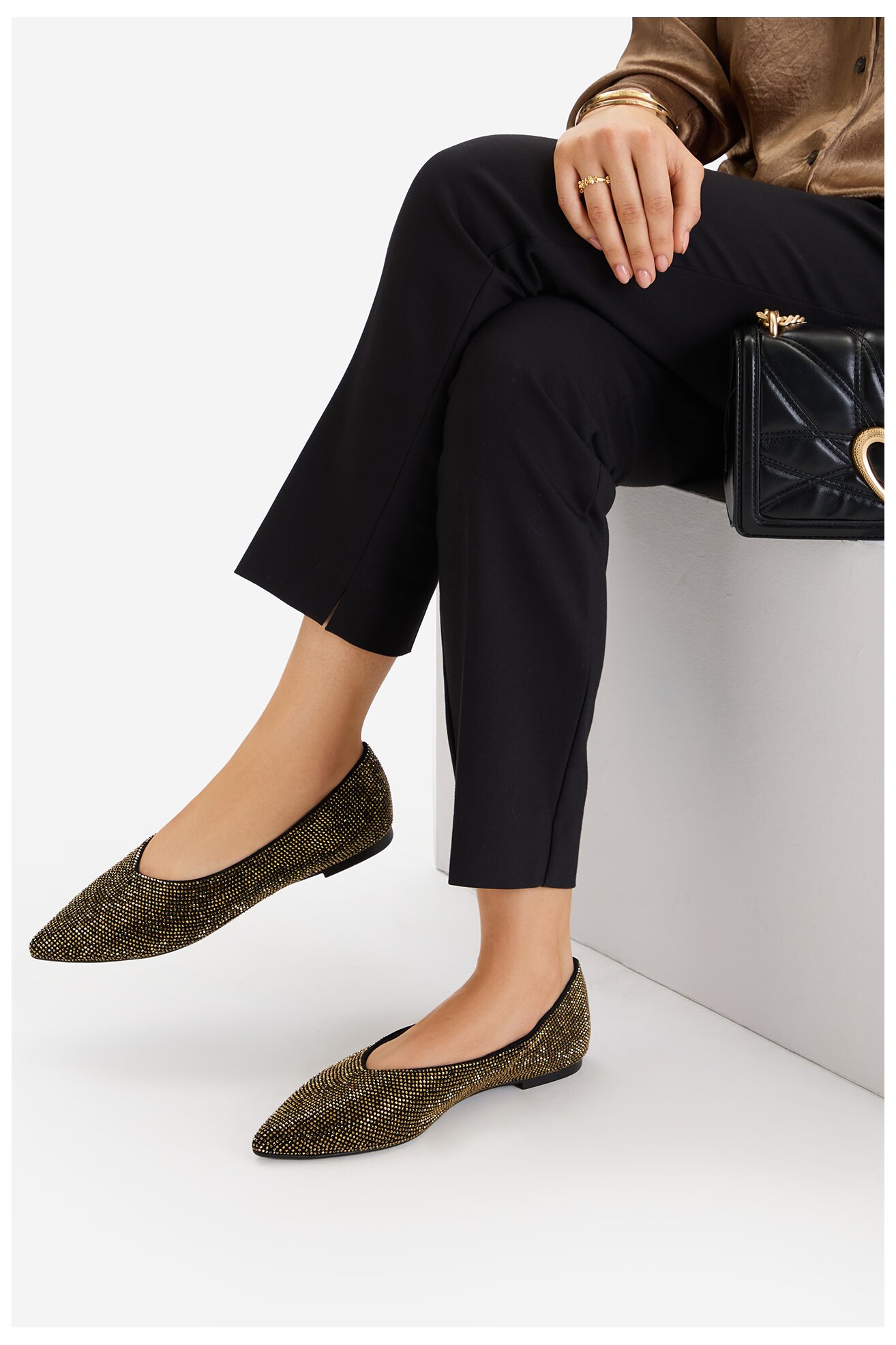 Балетки EVA MINGE EO-NAYA-LT1408-17-1 ЧОРНИЙ