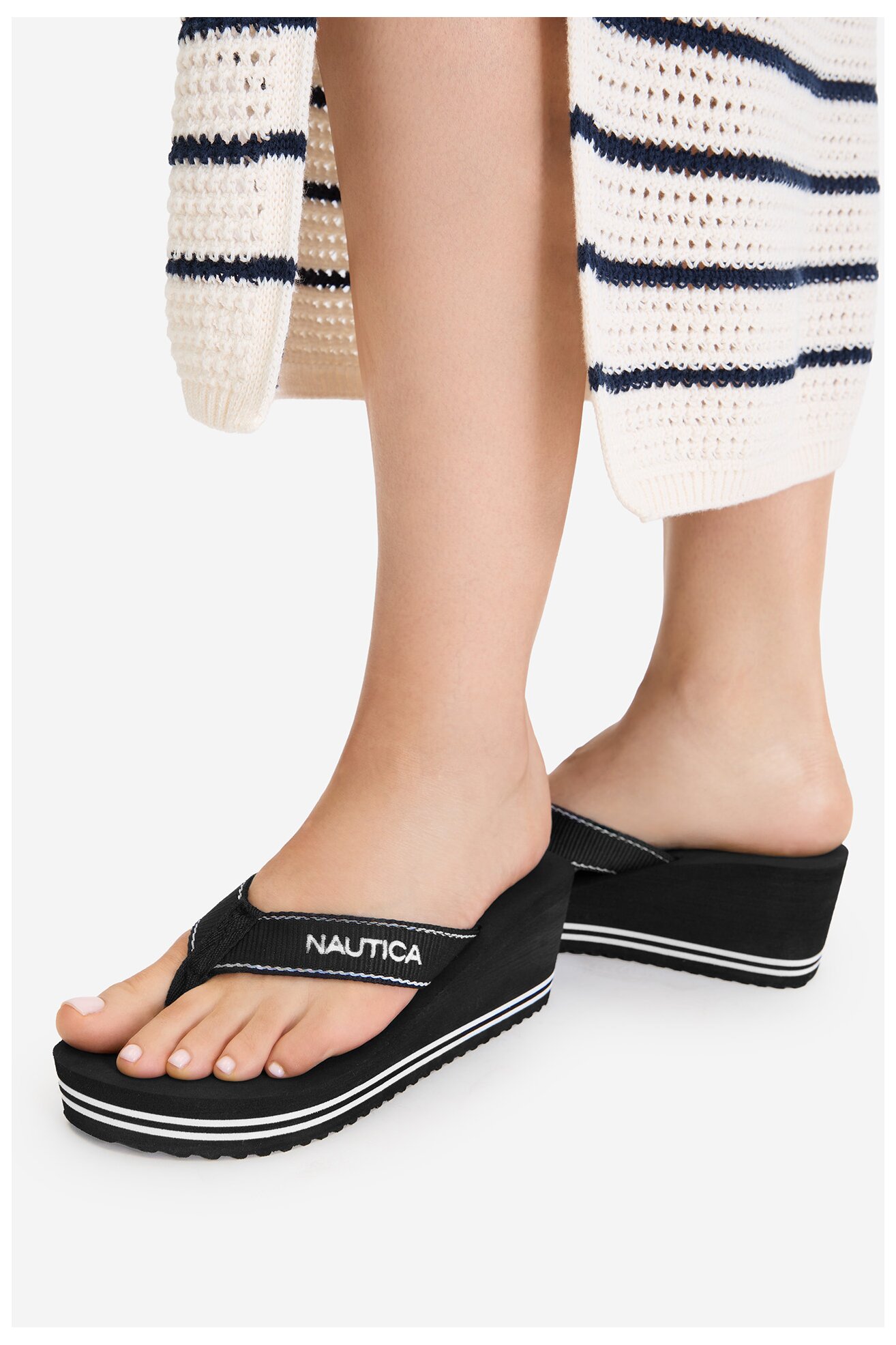 Klapki NAUTICA CEO-808457 Czarny