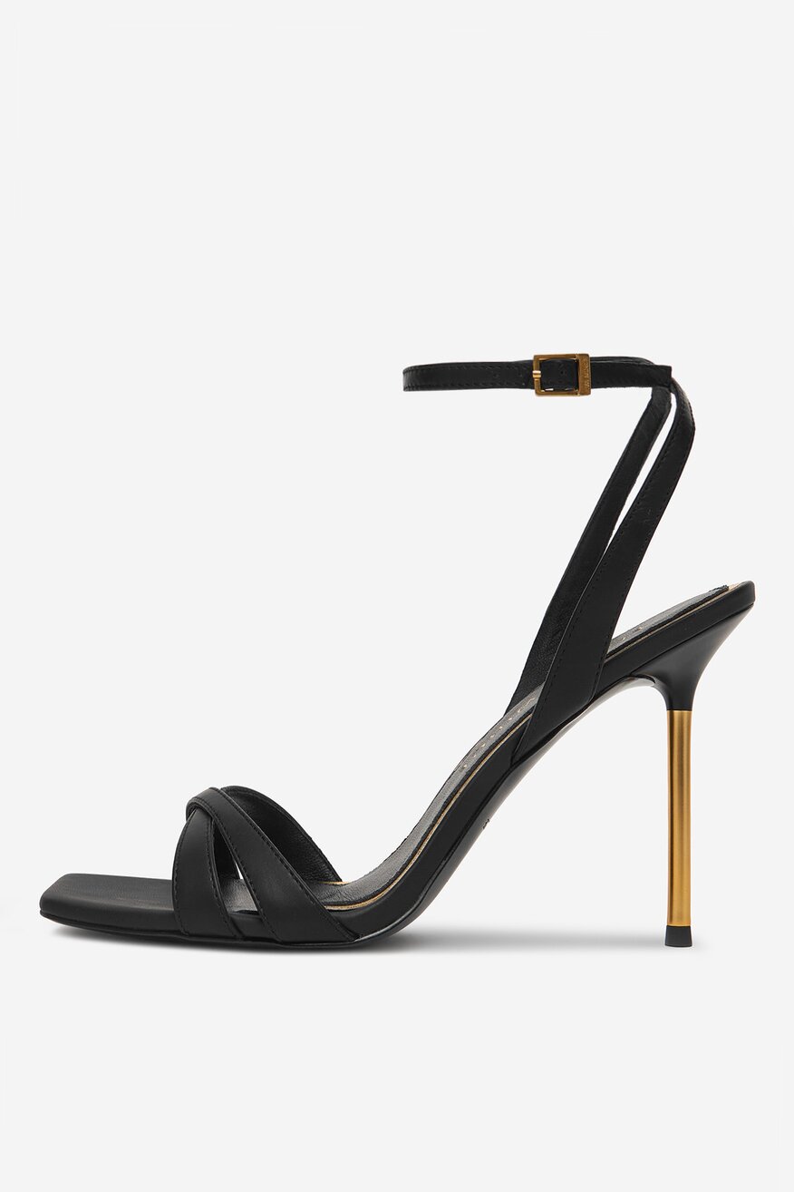 
                EVA MINGE - Sandały skórzane - 5906751804698