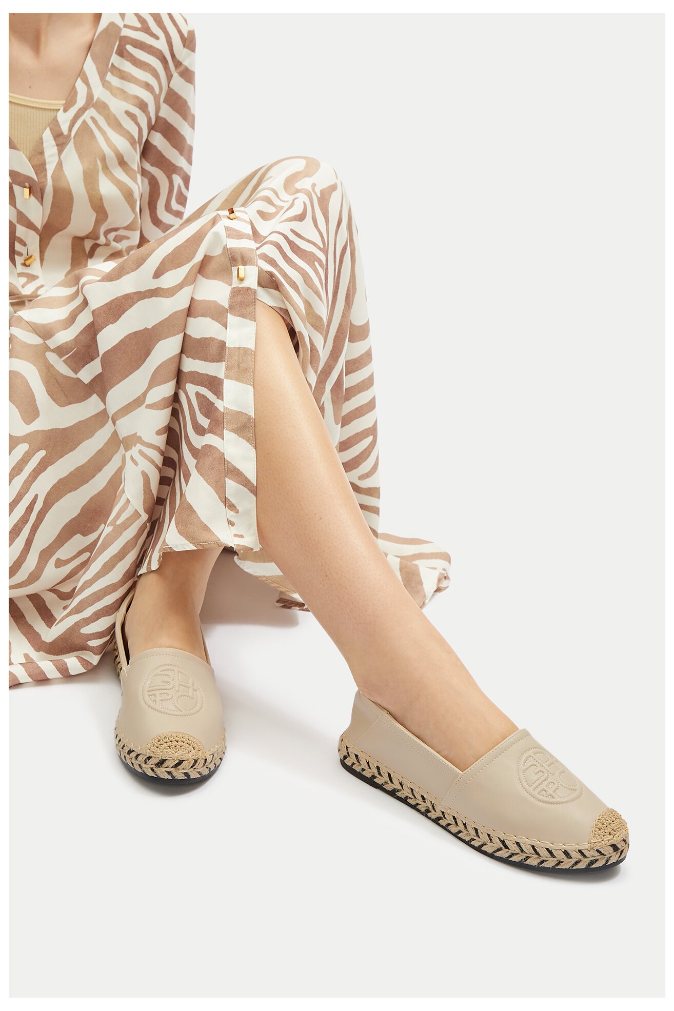 Espadryle Beverly Hills Polo Club WSS990-254 Beżowy