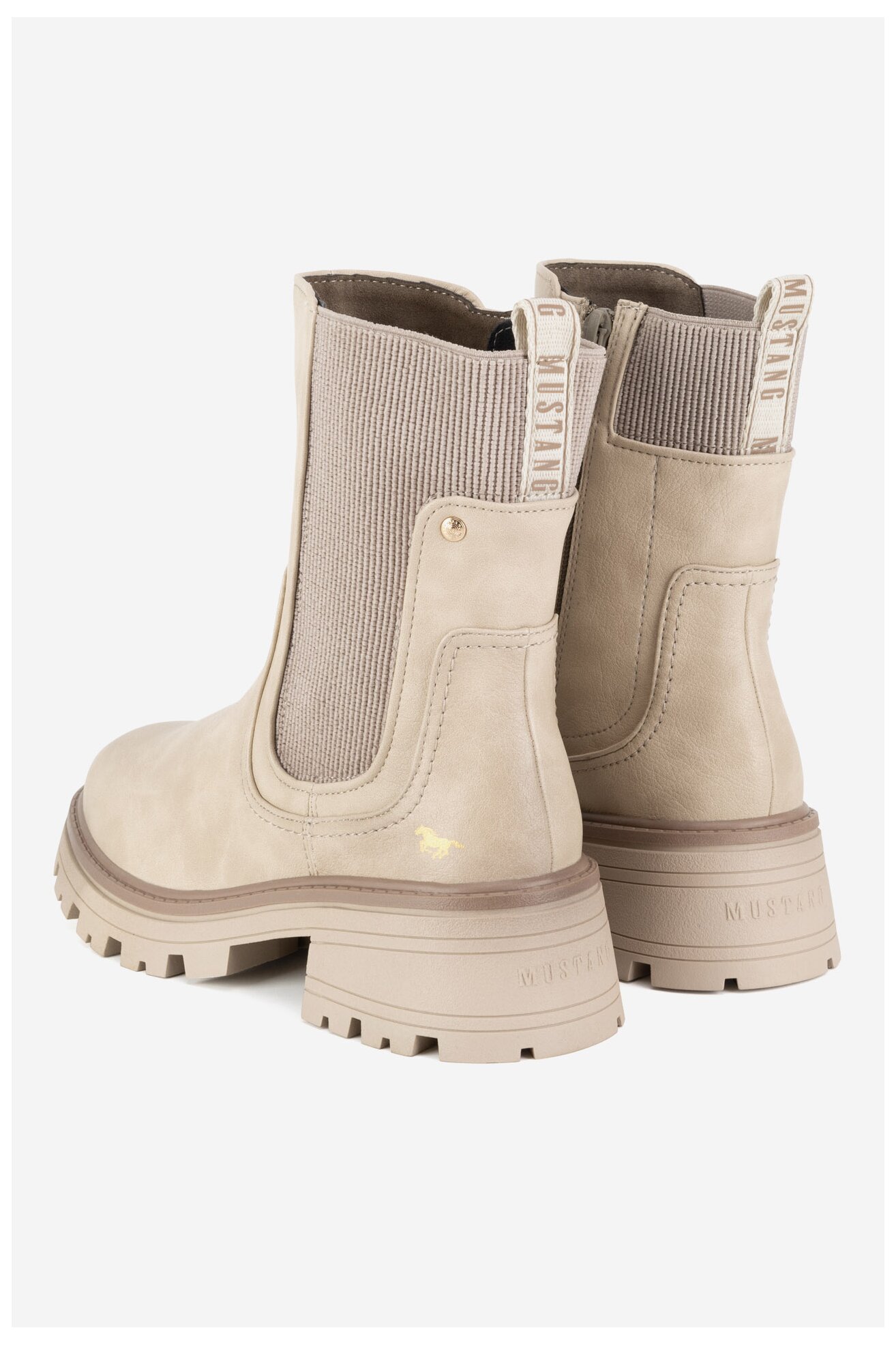 Botki Mustang 1469-501 Biały