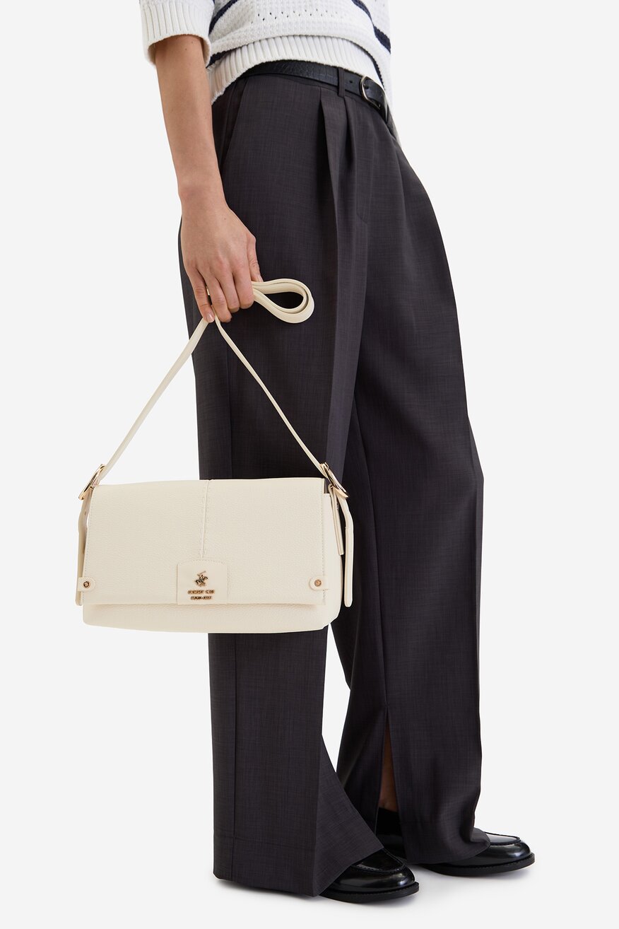 
                Сумка З Ремінцем Beverly Hills Polo Club ІВОРИ - 5906751598528