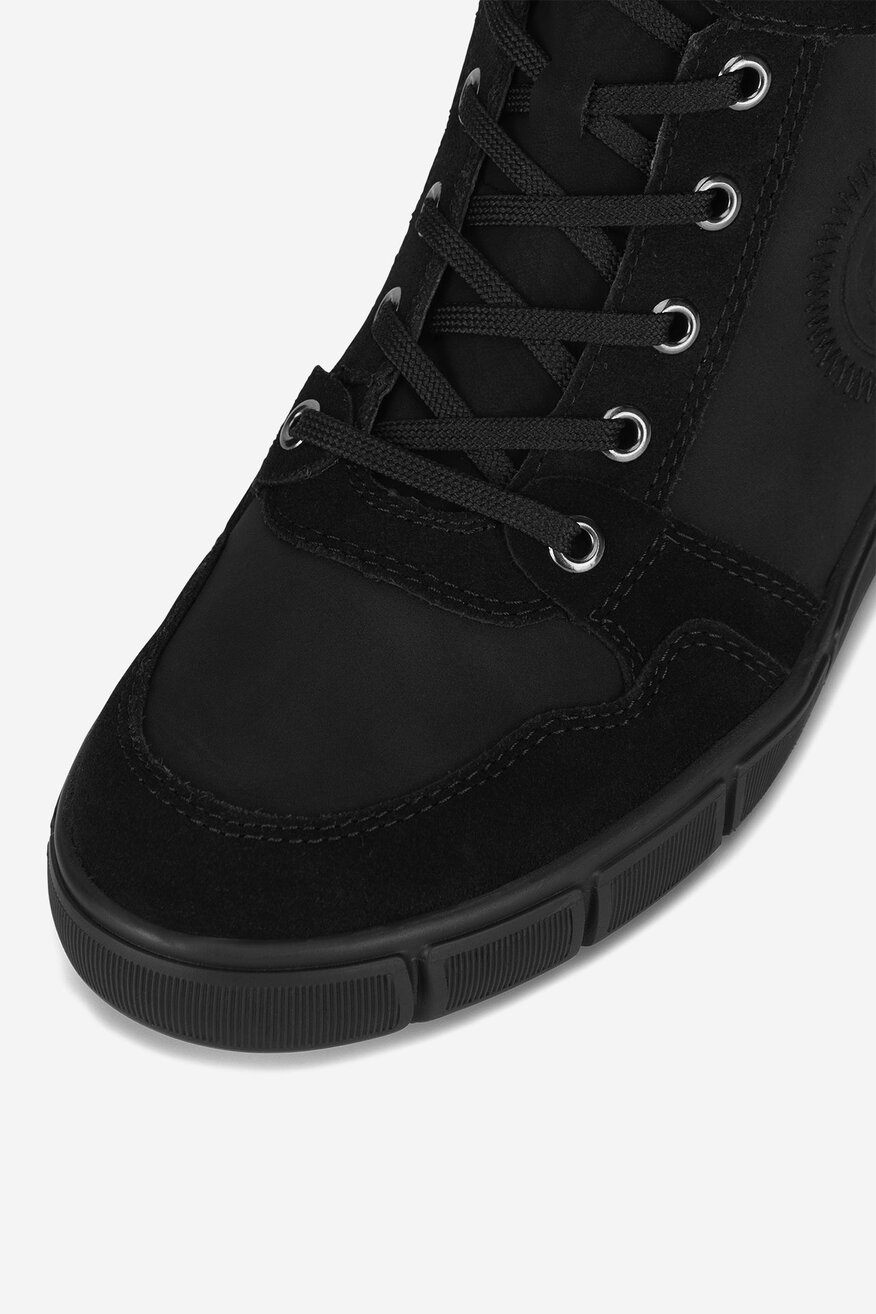 Remonte - Trzewiki skórzane ocieplane - 2230068913235