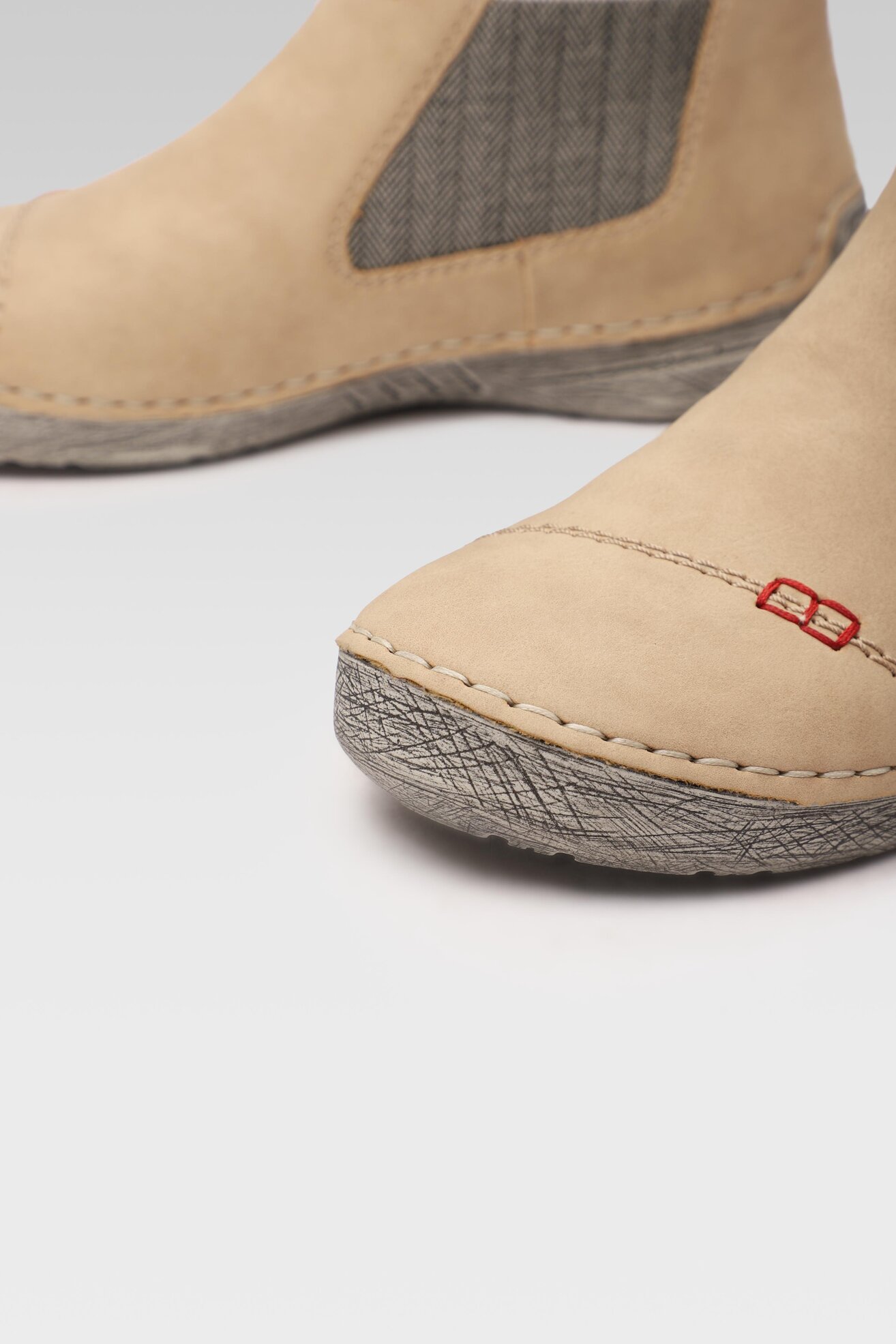 Botki Rieker 52598-60 Beżowy