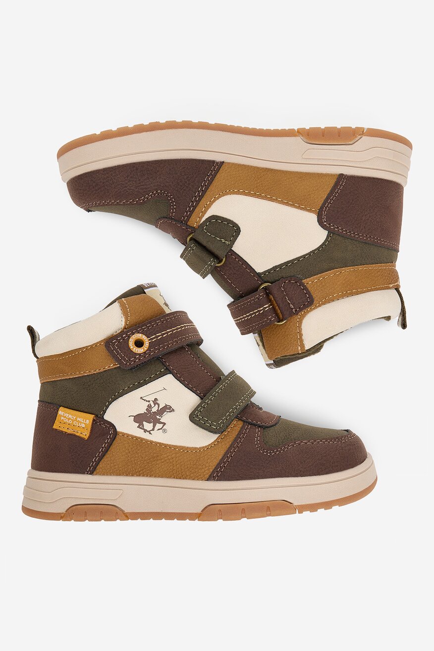 
                Tornacipő Beverly Hills Polo Club BARNA - 5906751304051