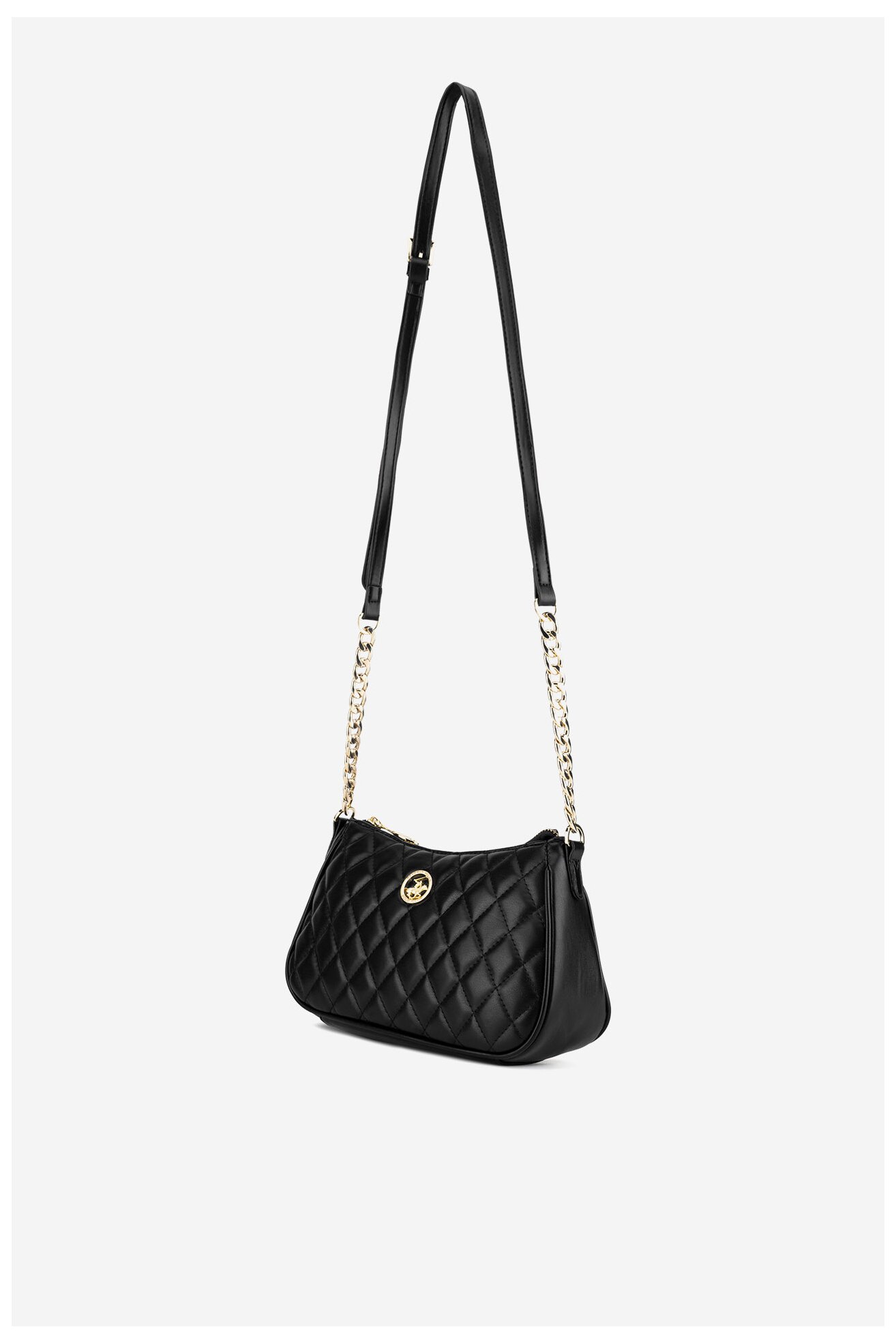 Geantă de mână Beverly Hills Polo Club BHPC-K-035-06 NEGRU