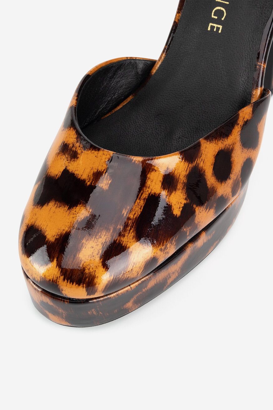 
                Елегантни обувки EVA MINGE ТЪМНОКАФЯВ - 5905588900450