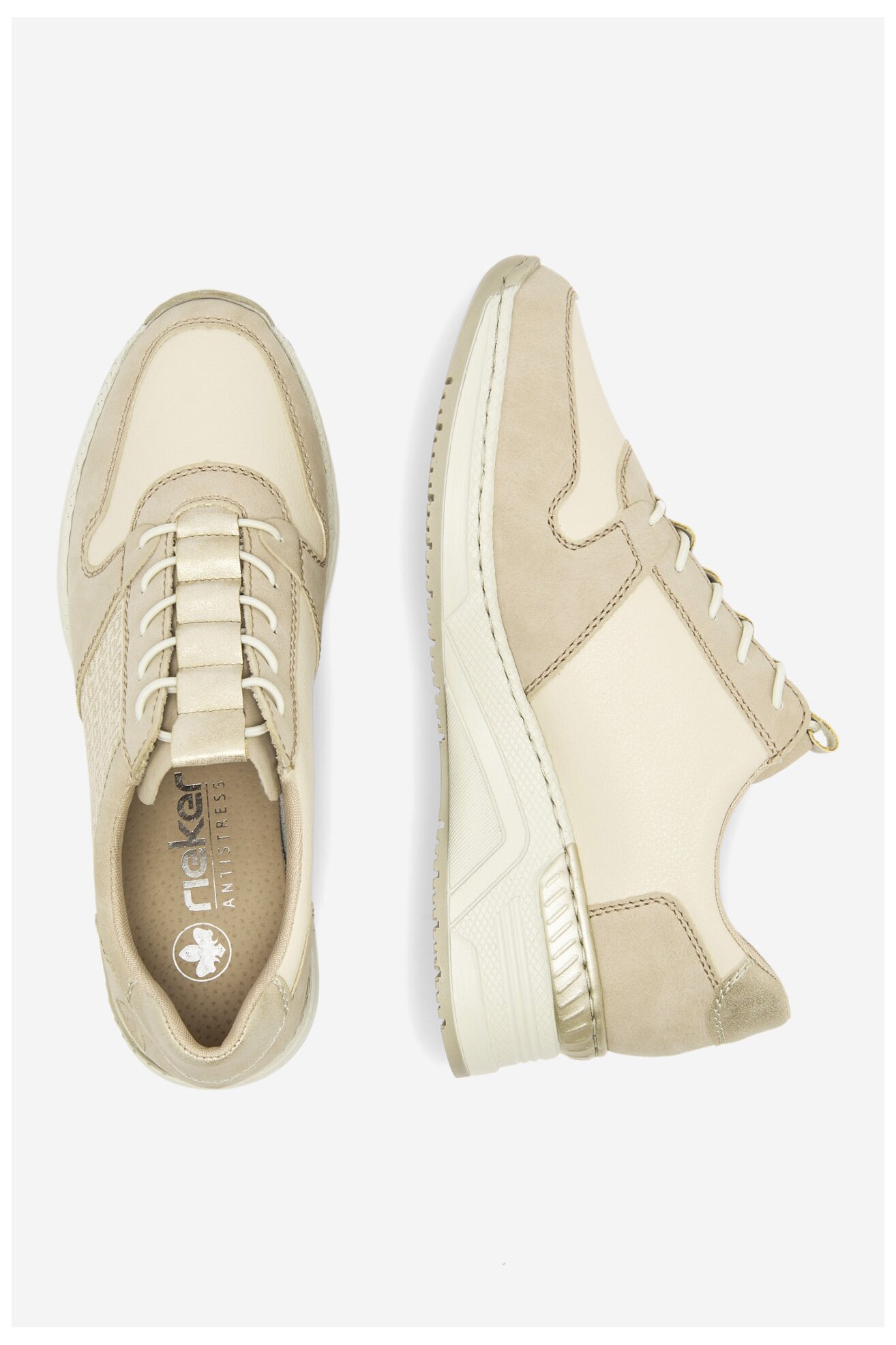 Tornacipő Rieker N4368-62 BÉZS