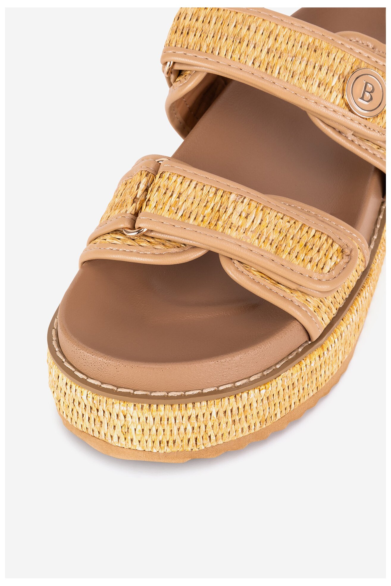 Sandały Badura BEGONIA-TS6165-01 Beżowy