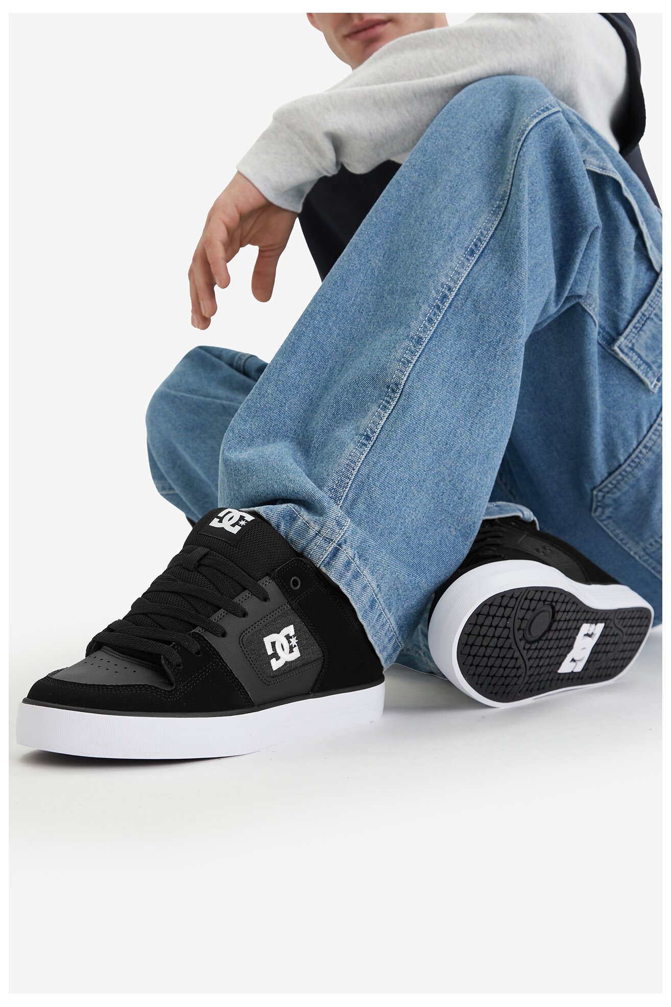 Кросівки спортивні DC Shoes EO-PURE DC01782006 ЧОРНИЙ