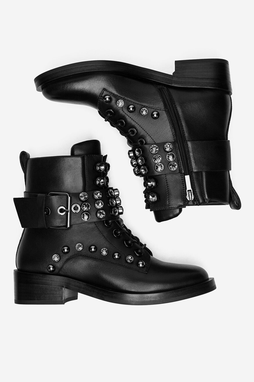 
                EVA MINGE - Trzewiki skórzane - 5905588931263