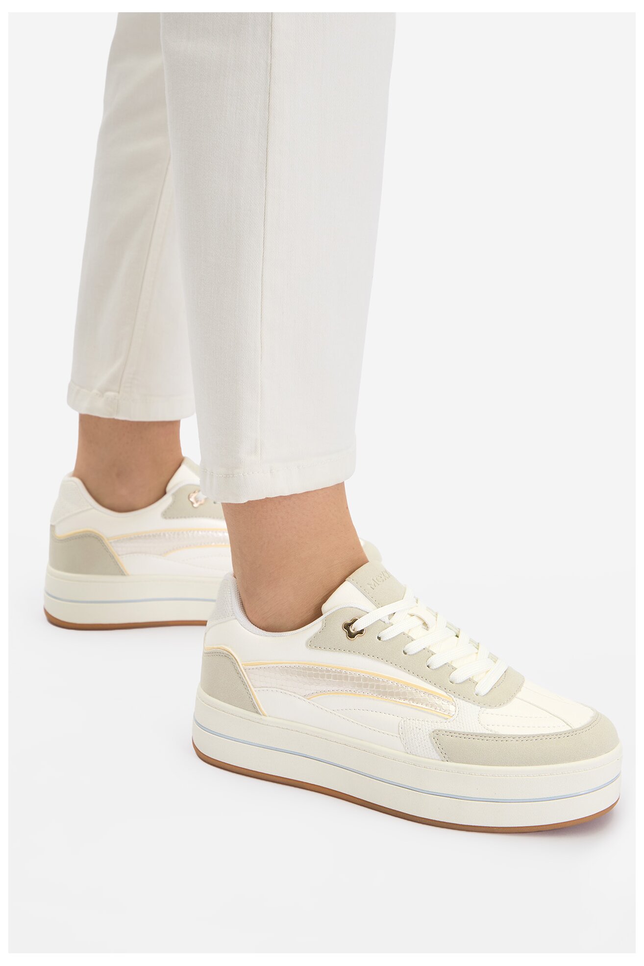 Sneakers Mexx CEO-MI001010961W Biały