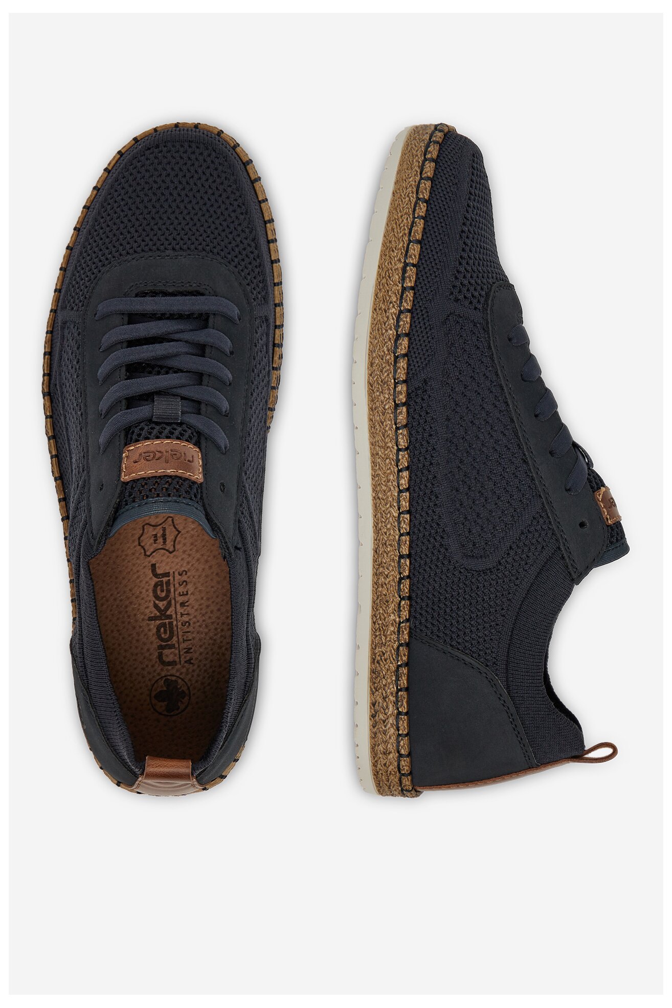 Eспадрили Rieker B5201-14 МОРСКО СИНЬО