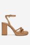 Sandály NINE WEST TS6197-01 BÉŽOVÁ
