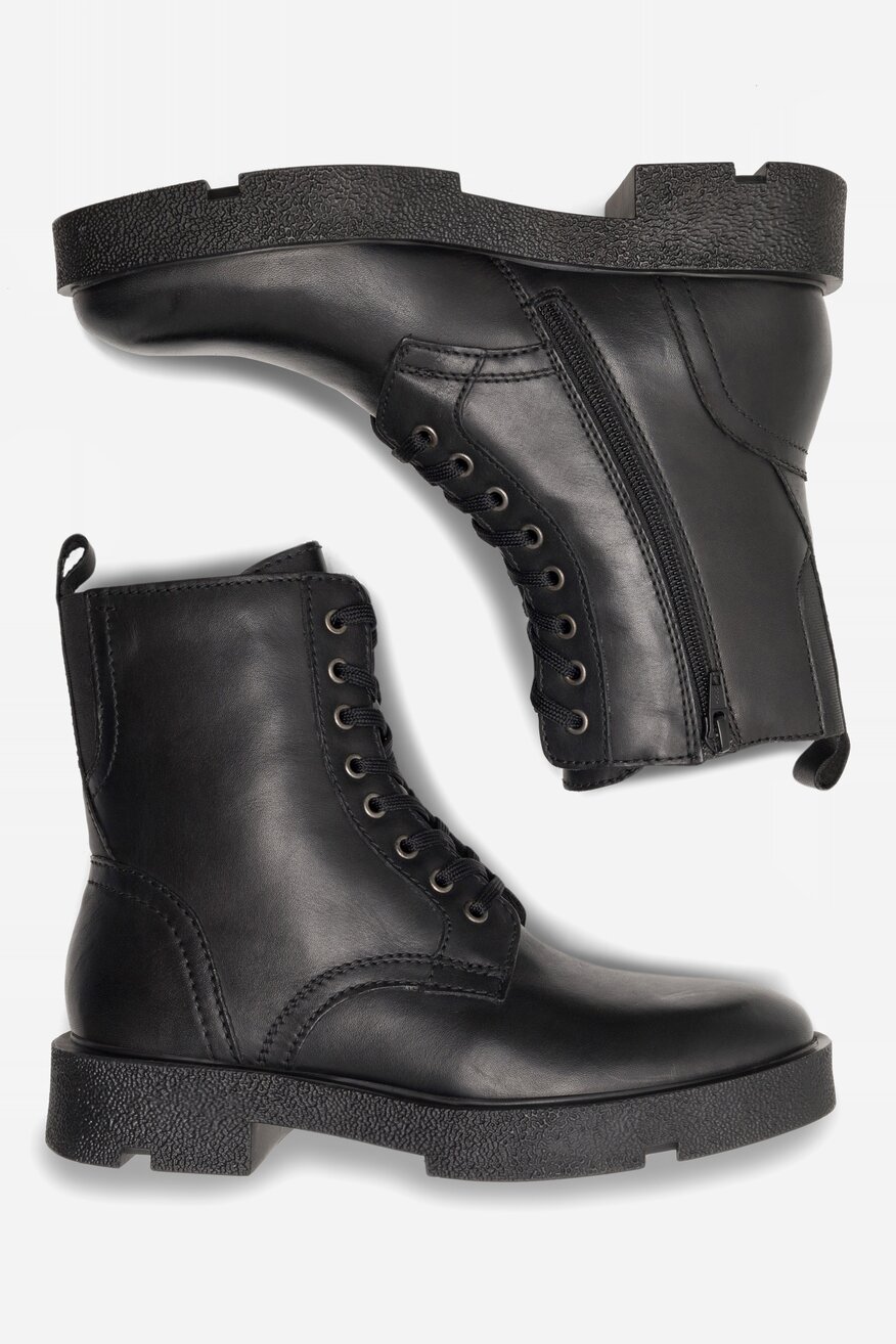 Lasocki - Trzewiki skórzane ocieplane - 5905588125402