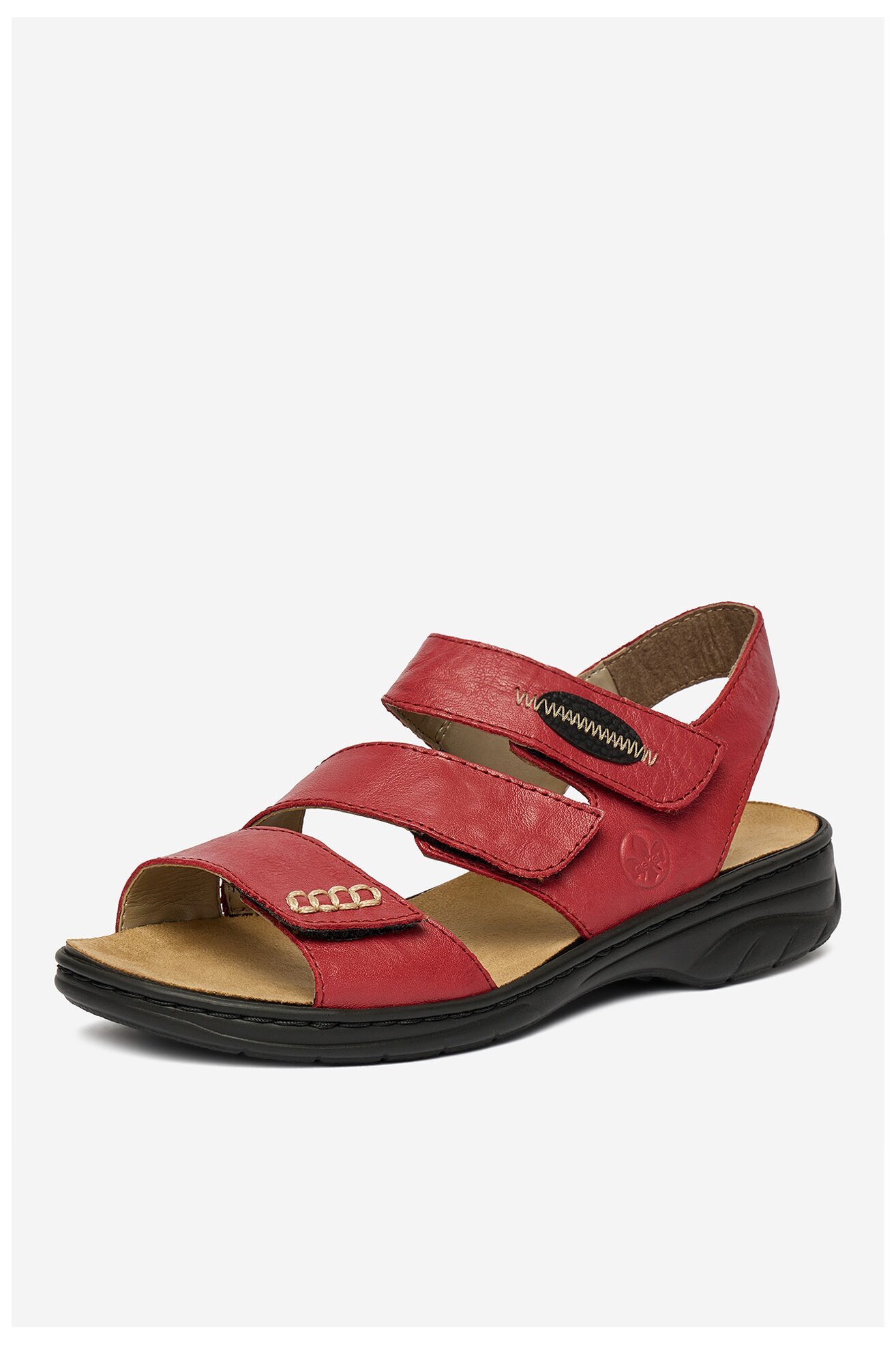 Sandały Rieker CEO-64573-33 Czerwony