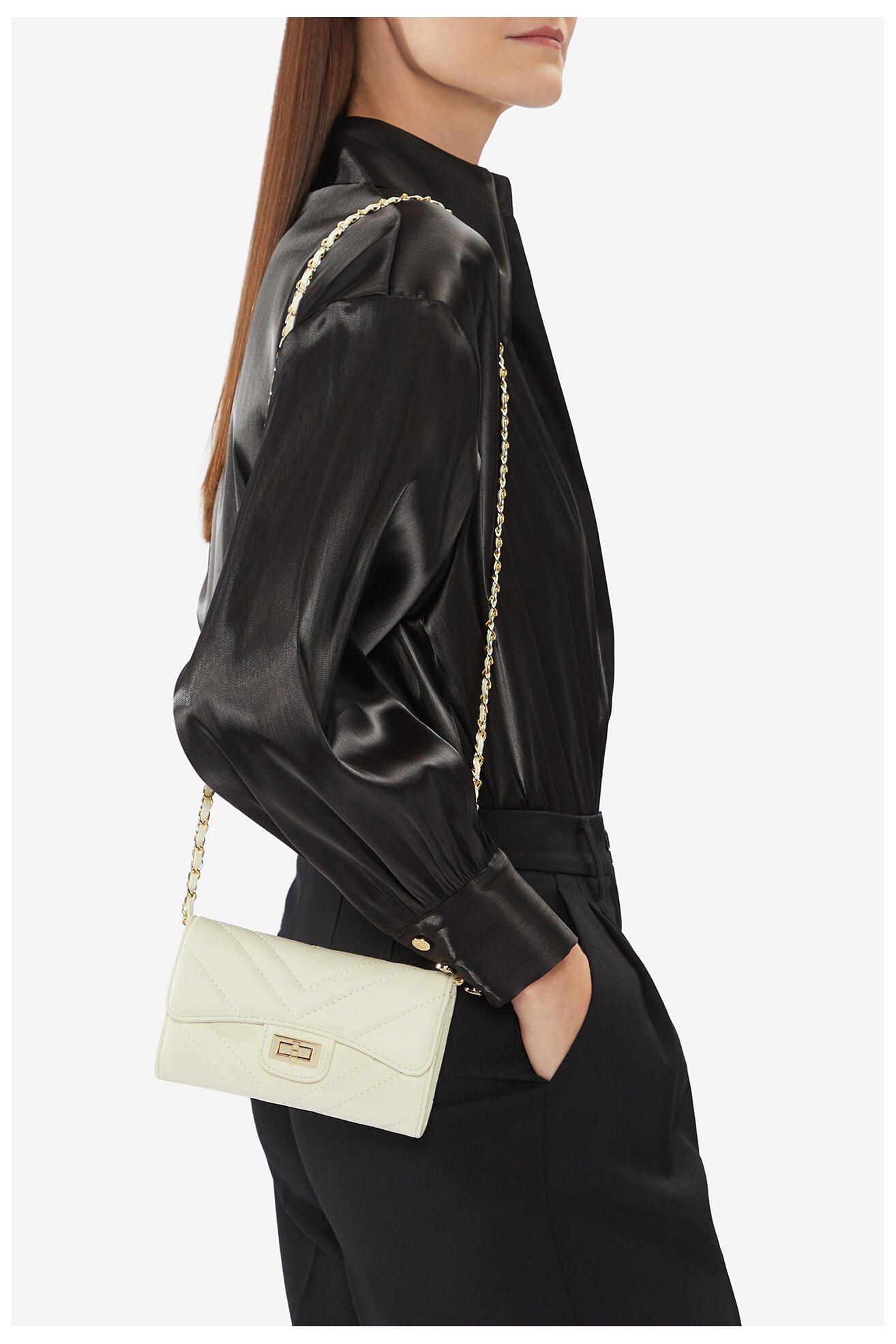 Сумка З Ремінцем Badura TYL00502 БЕЖЕВИЙ