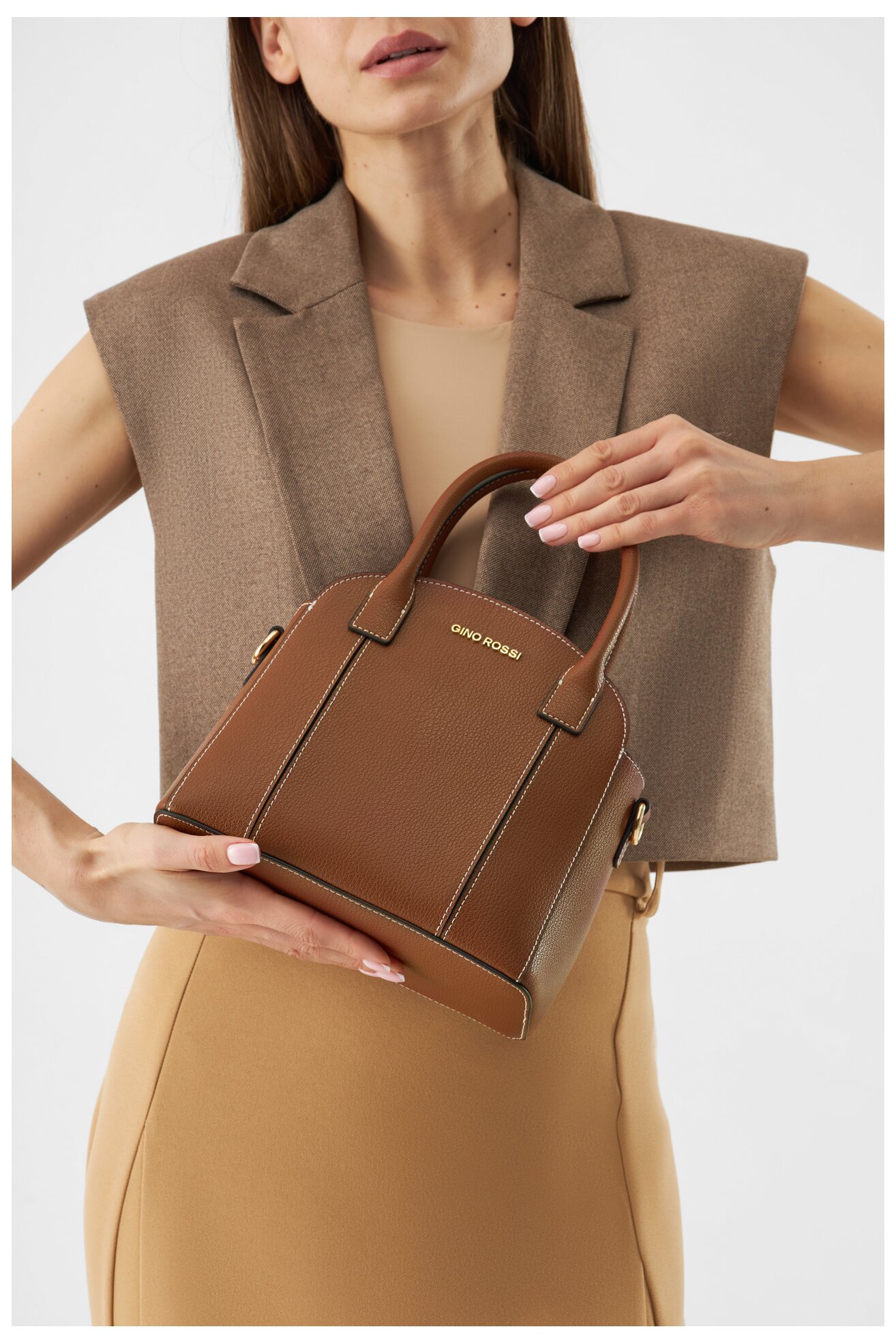 Torebka Gino Rossi CS8815 Camel