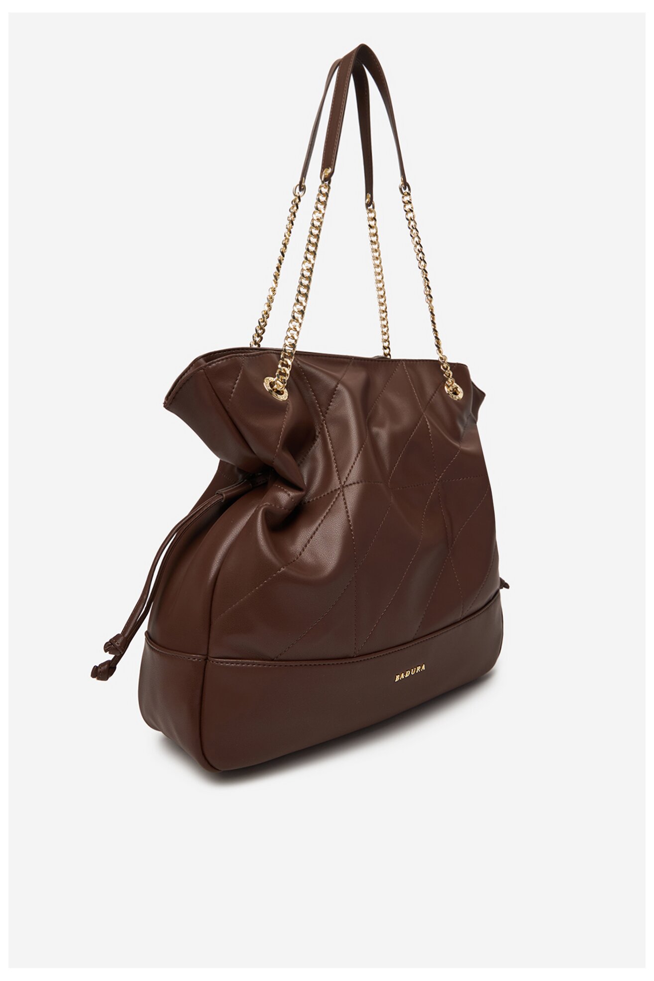 Kézitáska Badura EO-ADELE-LDA8042 SÖTÉTBARNA