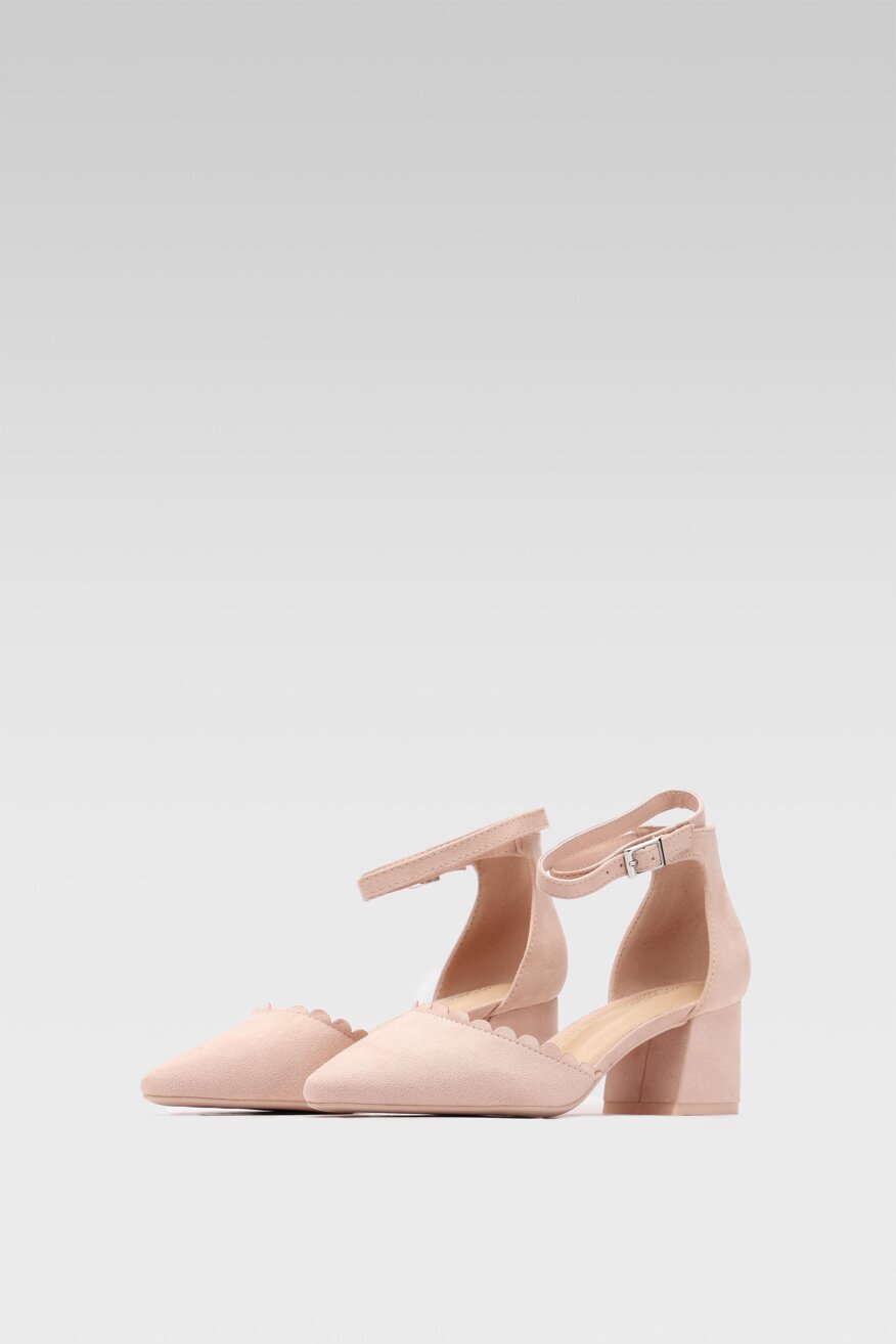 
                DeeZee - Czółenka na obcasie pastelowe - 5903698396699