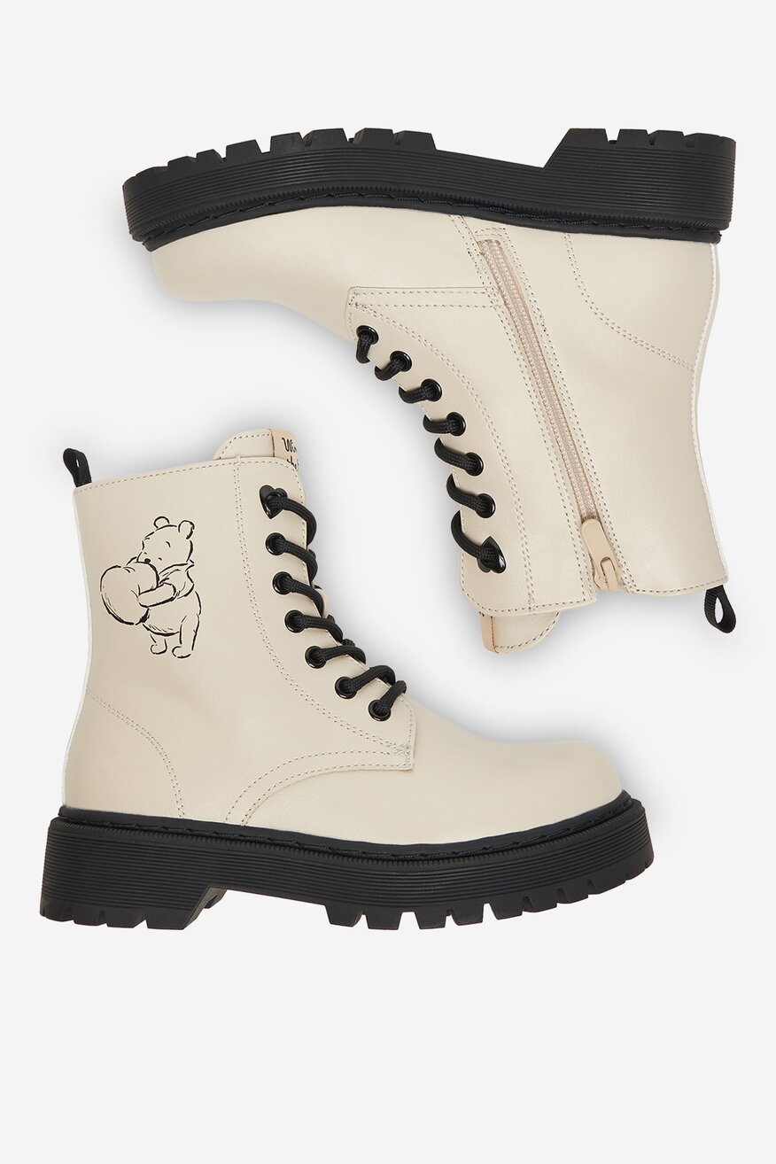 Šněrovací vyšší obuv Winnie The Pooh CEO-CS-AW25-234WTP BÉŽOVÁ - 5906751345399