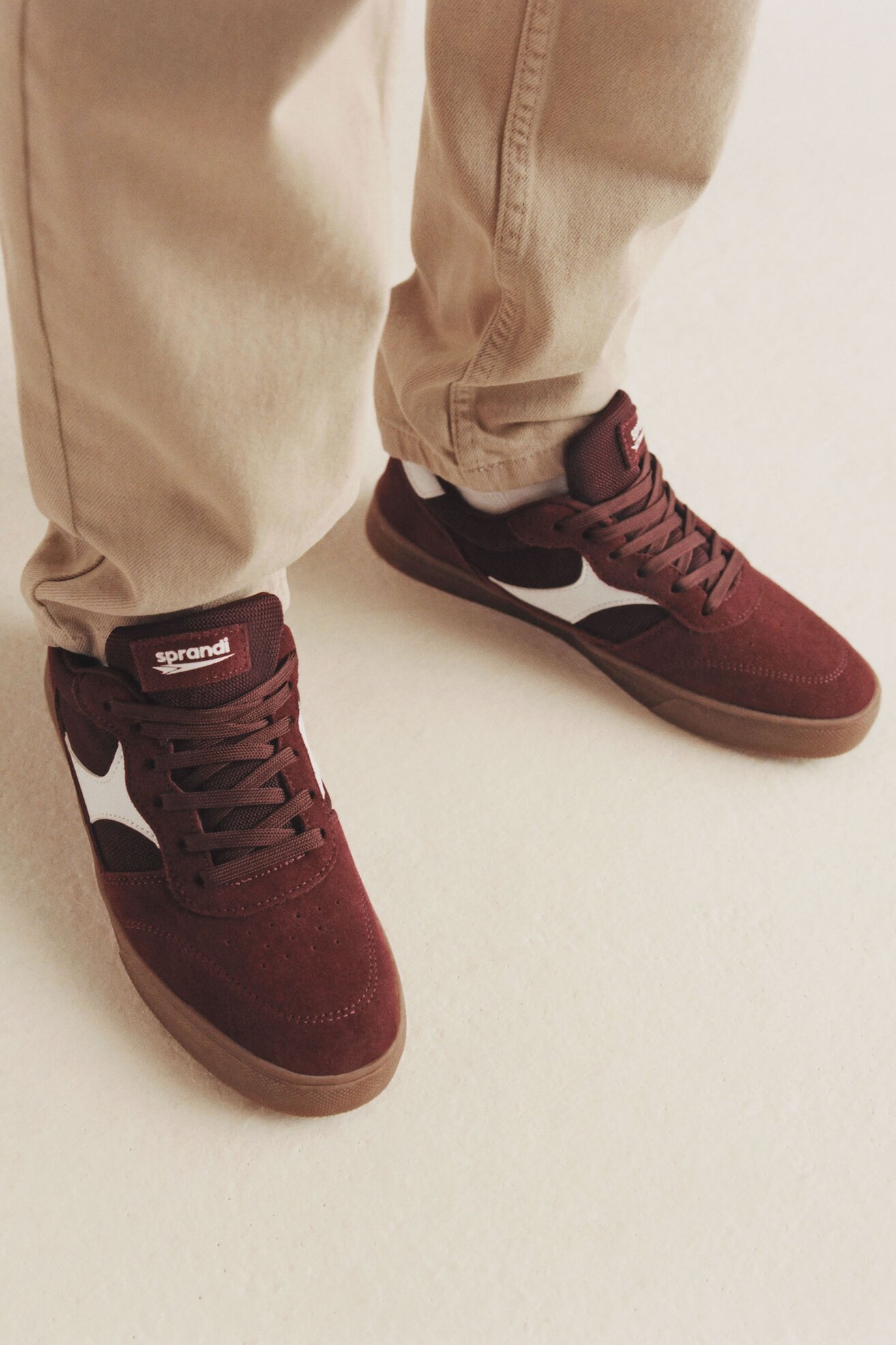 Obuwie sportowe Sprandi BP40-21102Y Bordowy