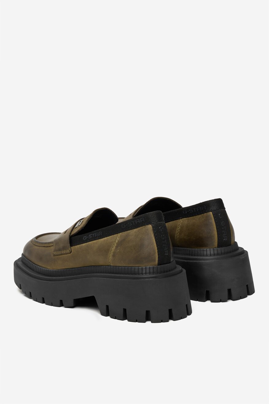 G-STAR RAW - Loafersy skórzane - 5906751395301