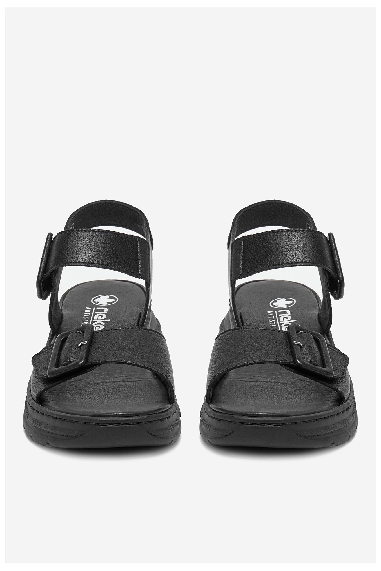 Szandál Rieker 66680-00 FEKETE