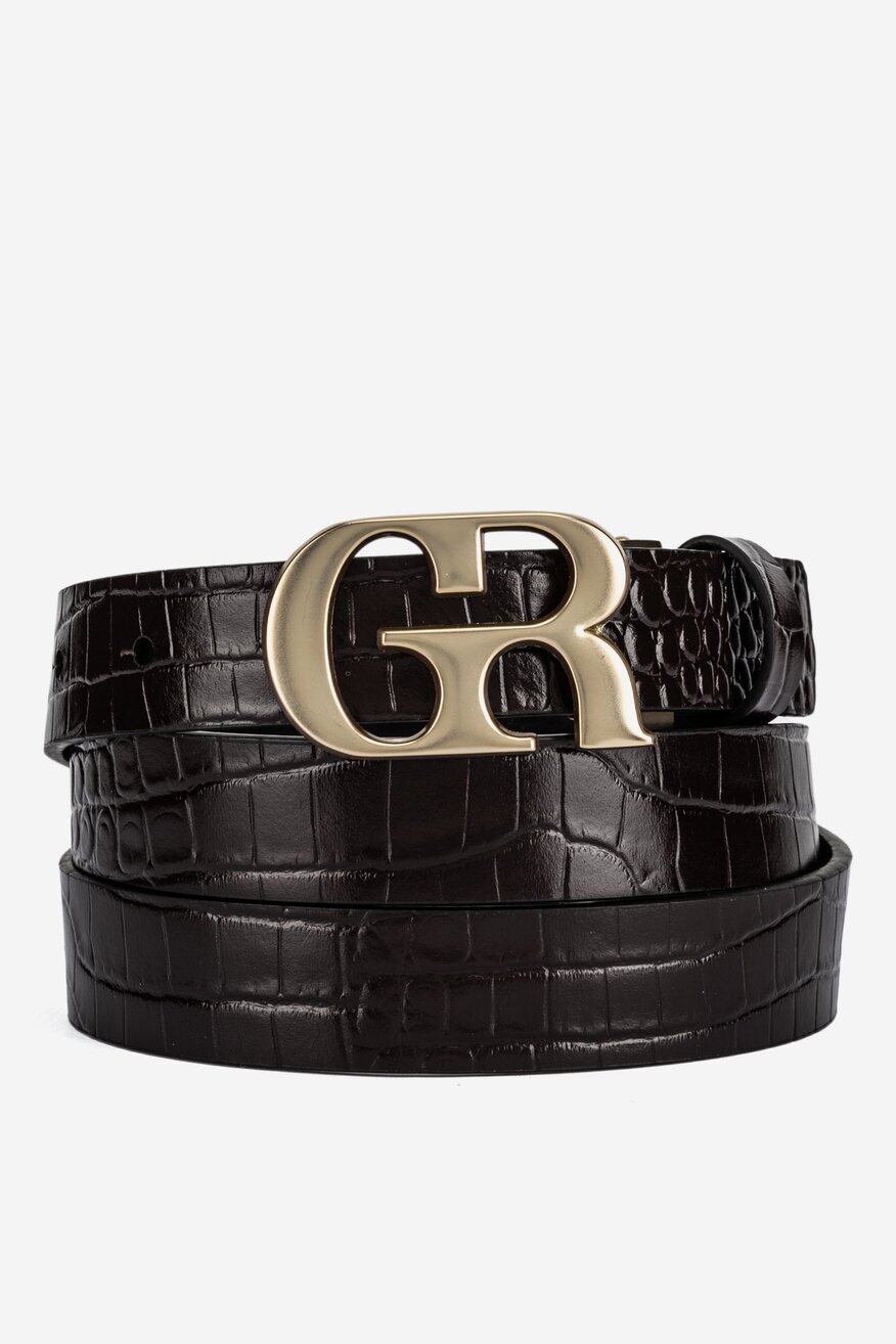 Ženski kaiš Gino Rossi BRAON - 5905588632115