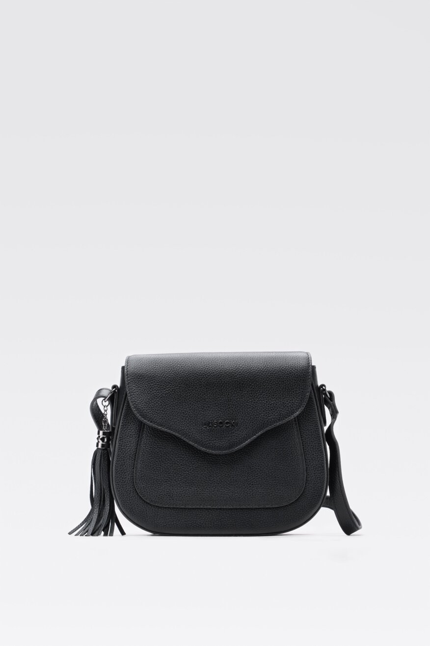 
                Lasocki - Torebka skórzana z aplikacją - 5903698159805