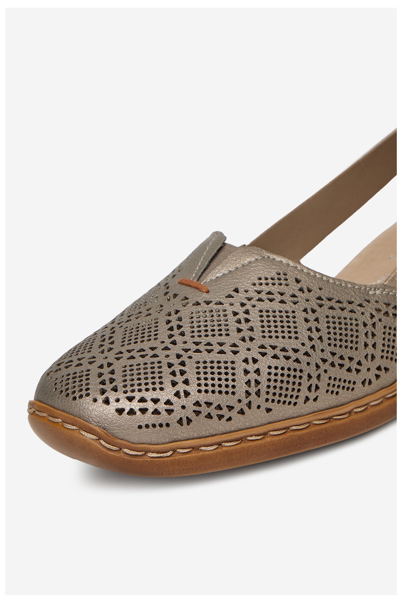 Półbuty Rieker CEO-41351-90 Beżowy