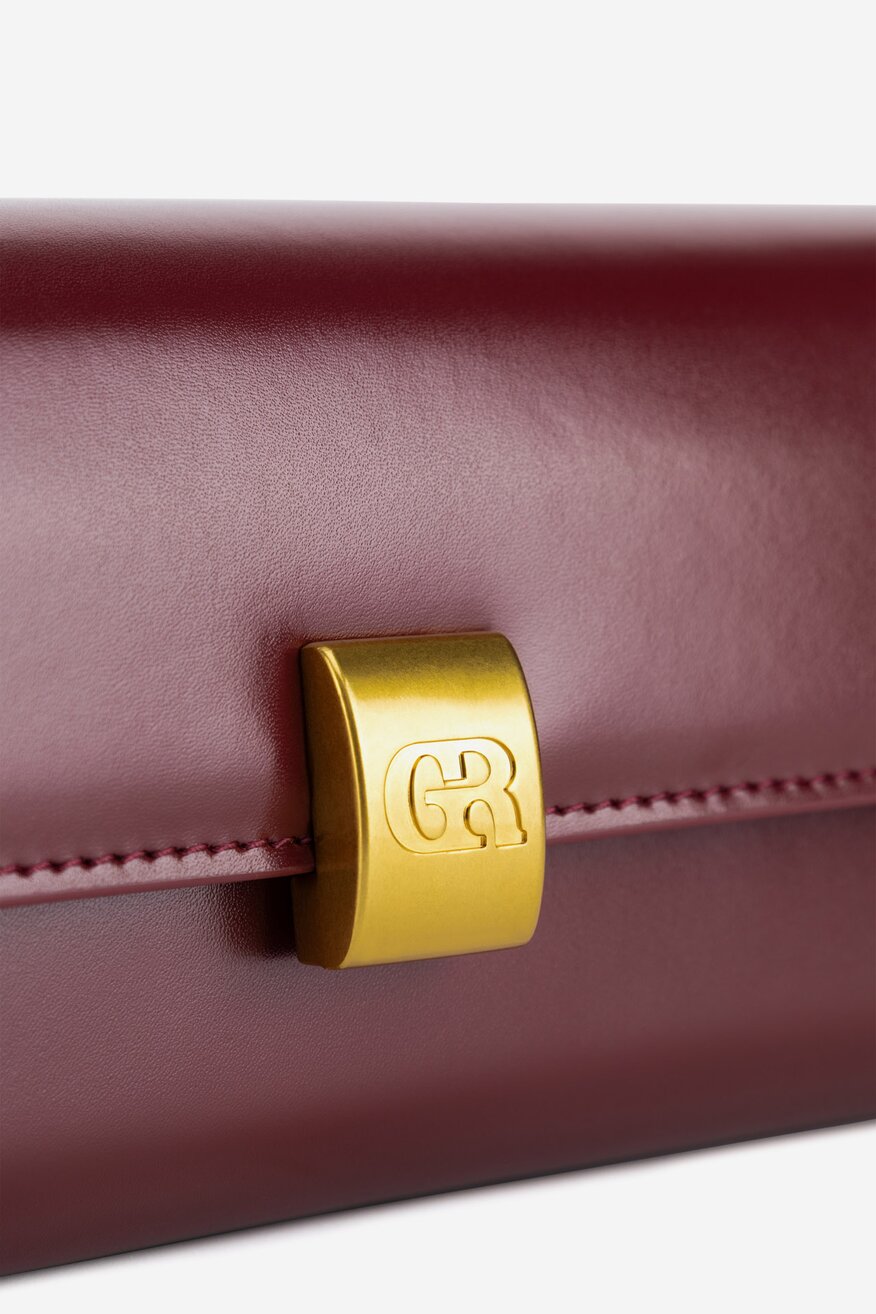 
                Сумка З Ремінцем Gino Rossi БОРДОВИЙ - 5903419782961