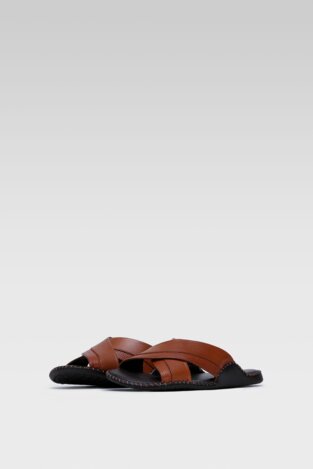 Papuče Lasocki for men 1855 KAMEL