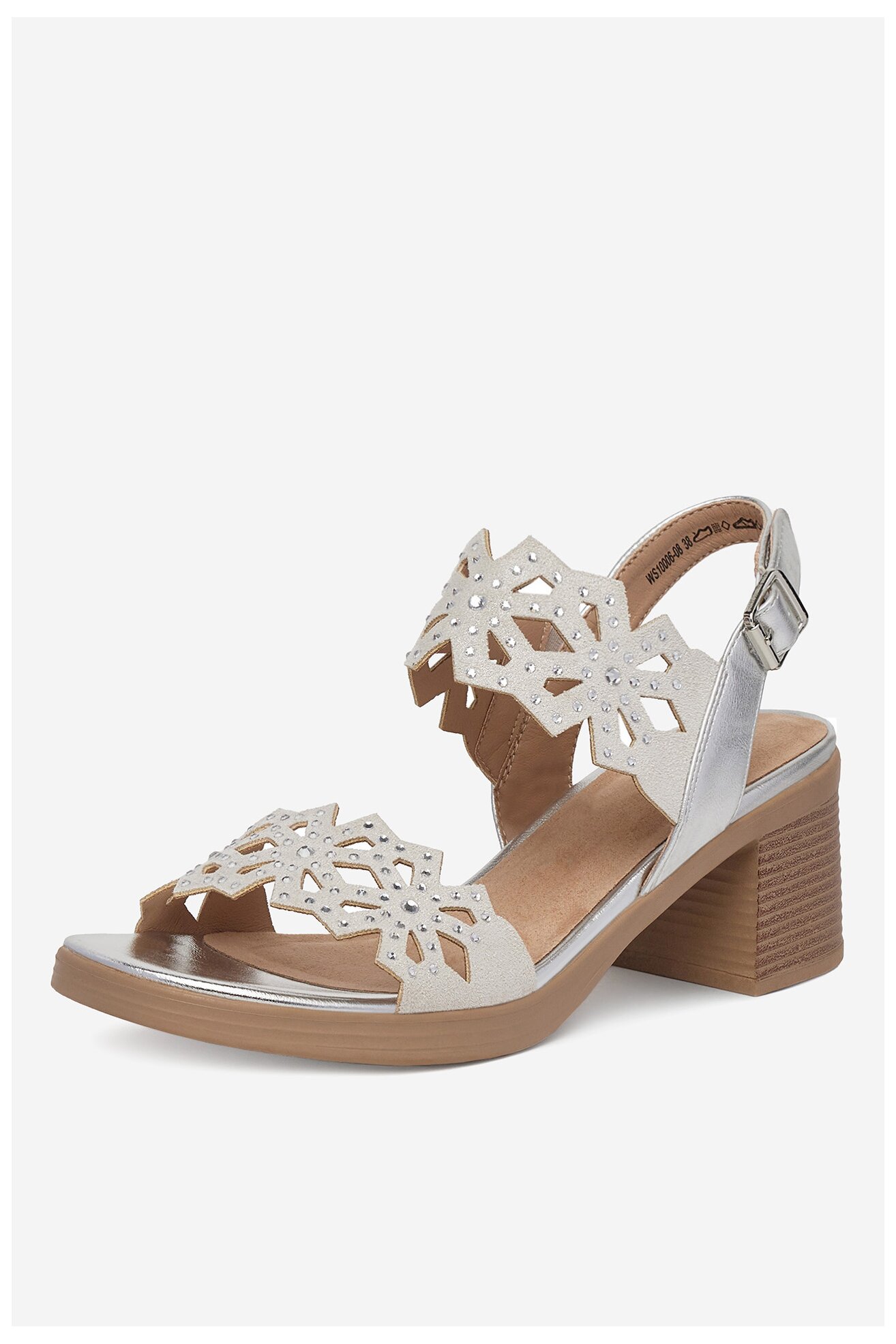 Сандали Clara Barson WS10006-08 СРЕБРИСТ