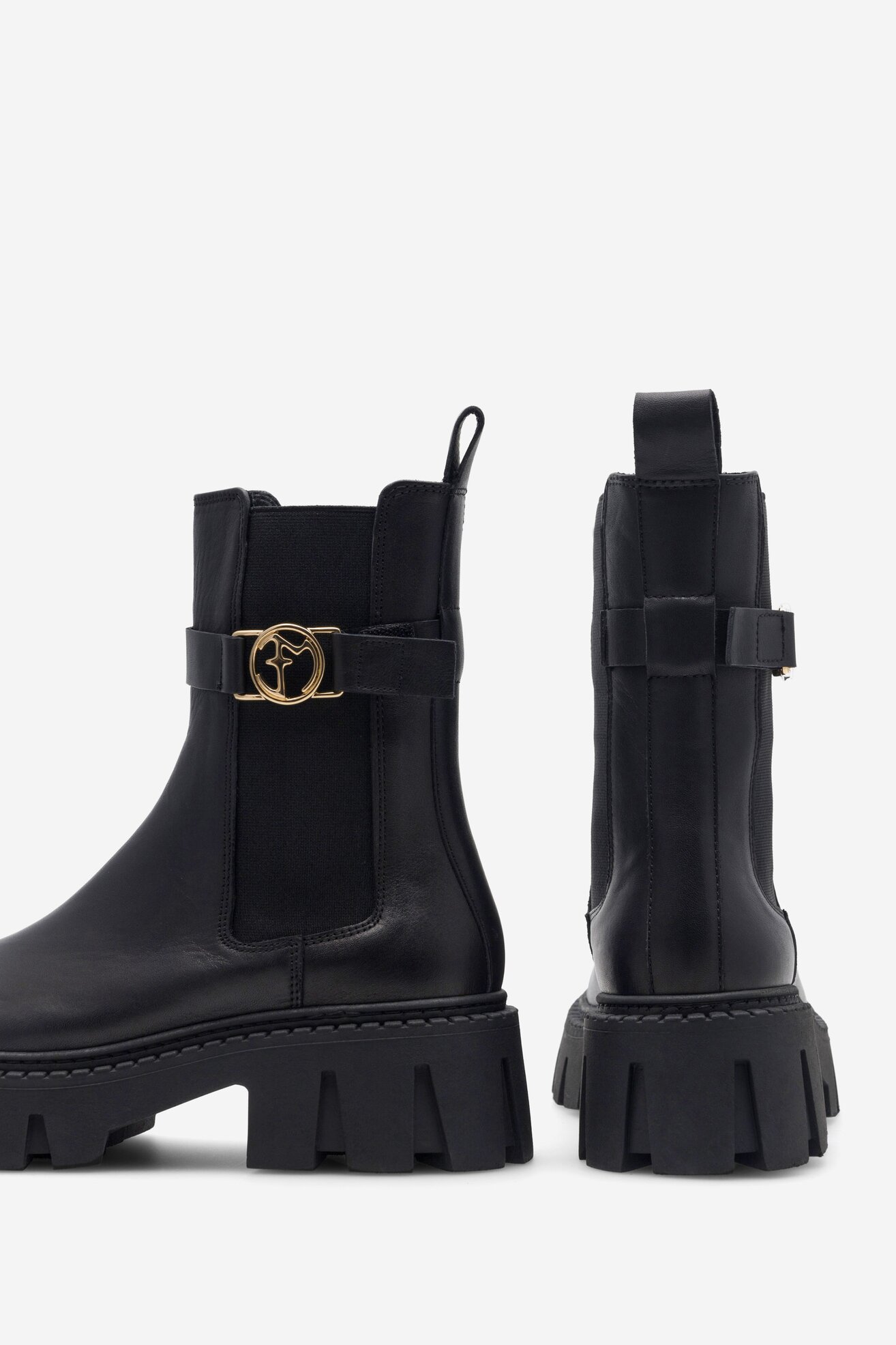 Ghete EVA MINGE GANDRA-8325 NEGRU