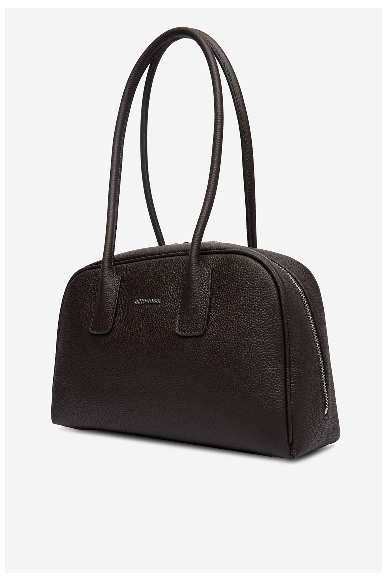 Сумка З Ремінцем Gino Rossi EO-LA-321-1050 ТЕМНО-КОРИЧНЕВИЙ