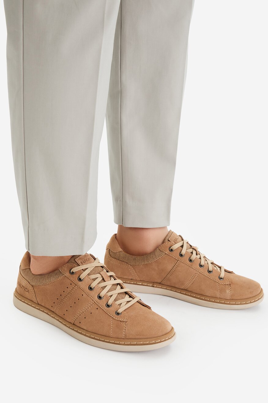 
                NAUTICA - Sneakersy skórzane - 5906751850954