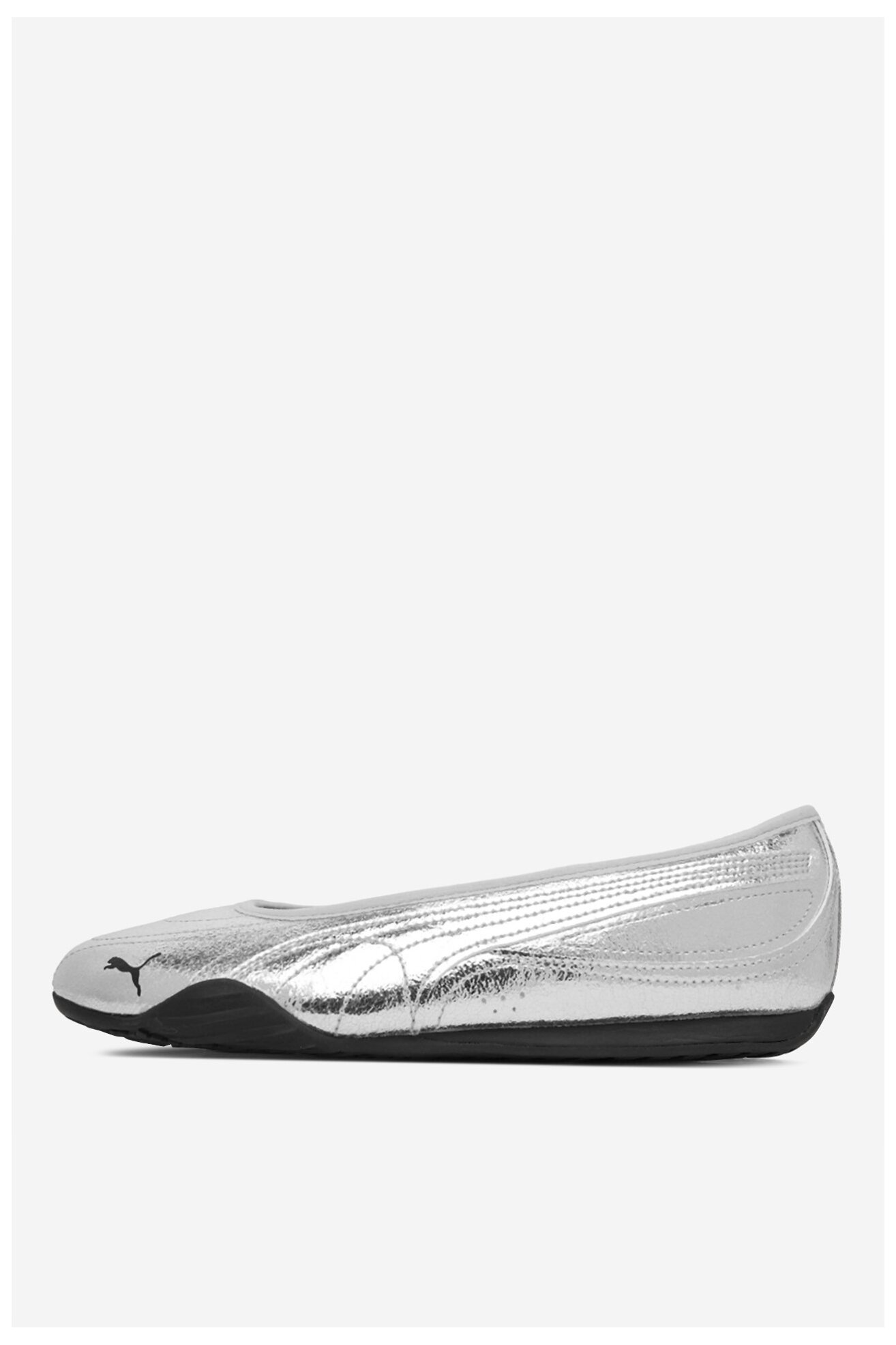 Baleriny Puma C-CATCH SOLEIL BALLERINA METALLIC WHISPER 40584301 Srebrny