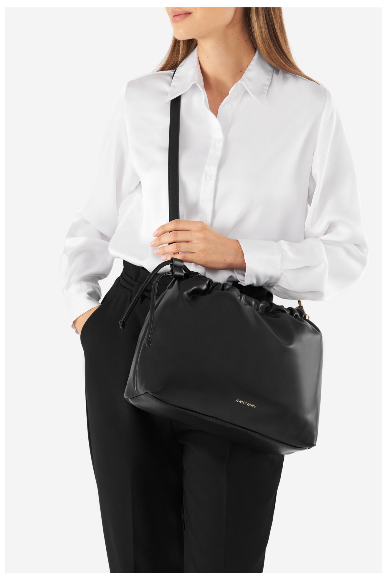 Kézitáska Jenny Fairy JFR-B-008-06 FEKETE