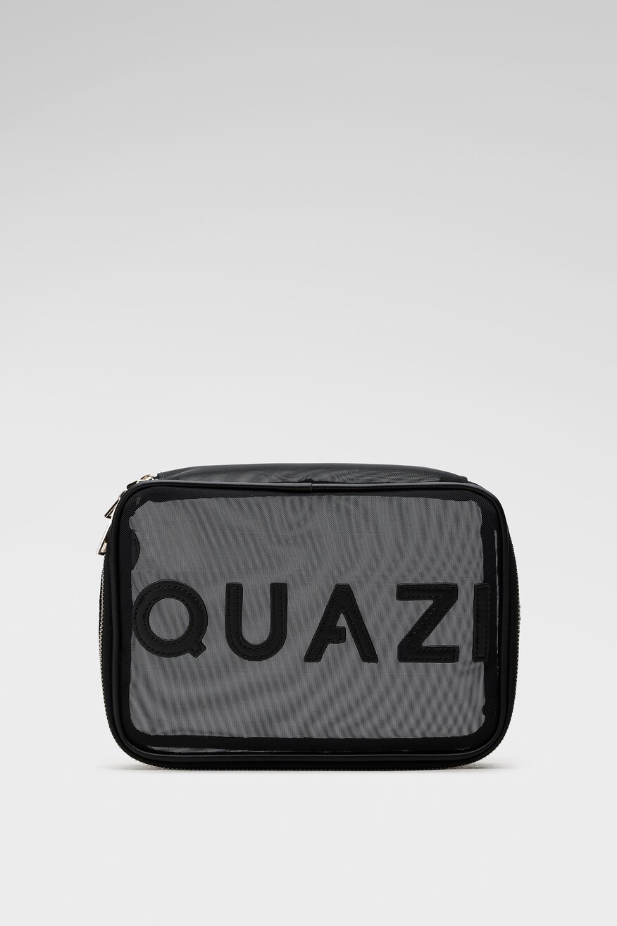 
                Quazi - Kosmetyczna z siatki z logotypem - 5904248393335