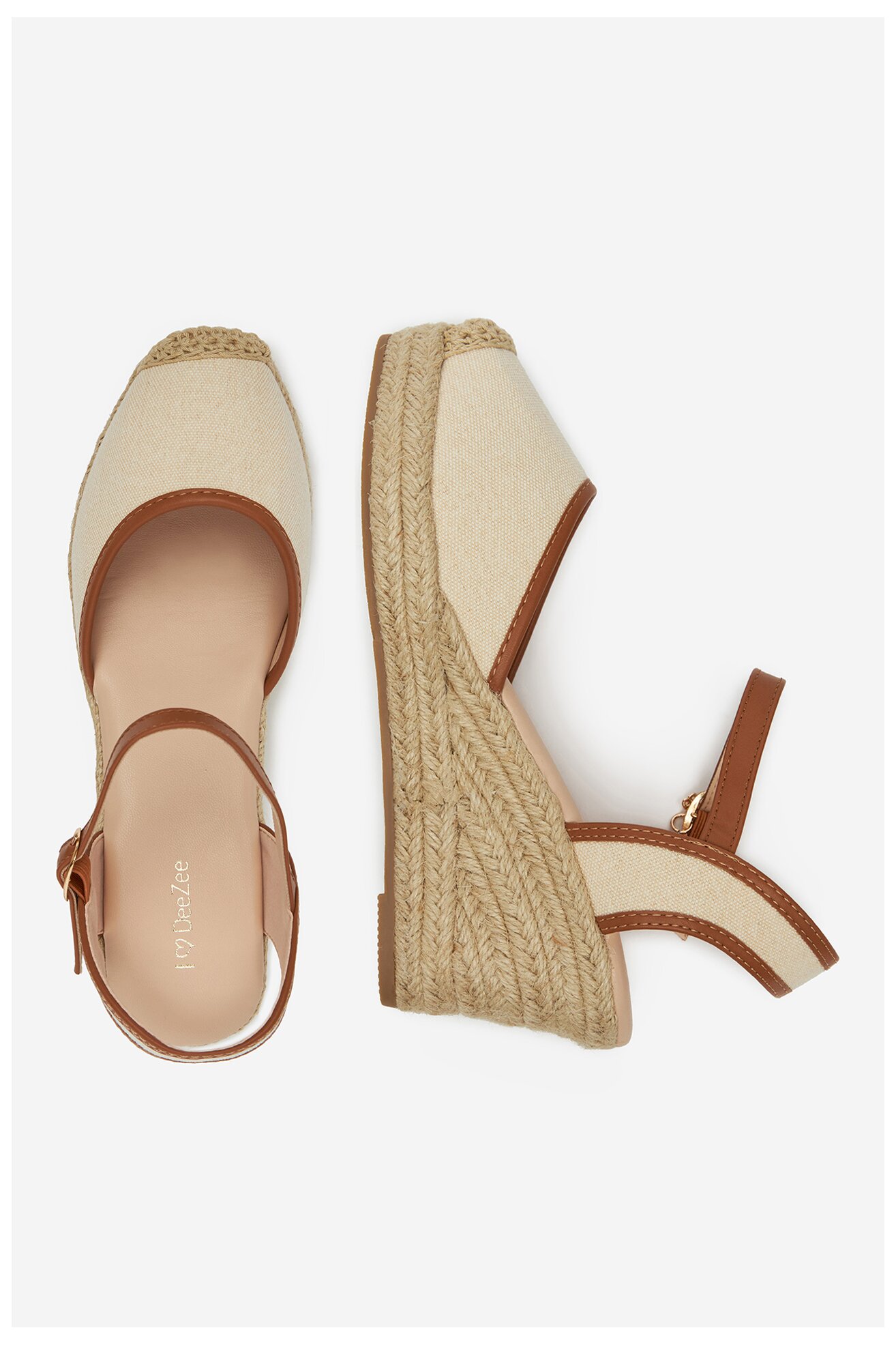 Espadryle DeeZee R-10 Beżowy