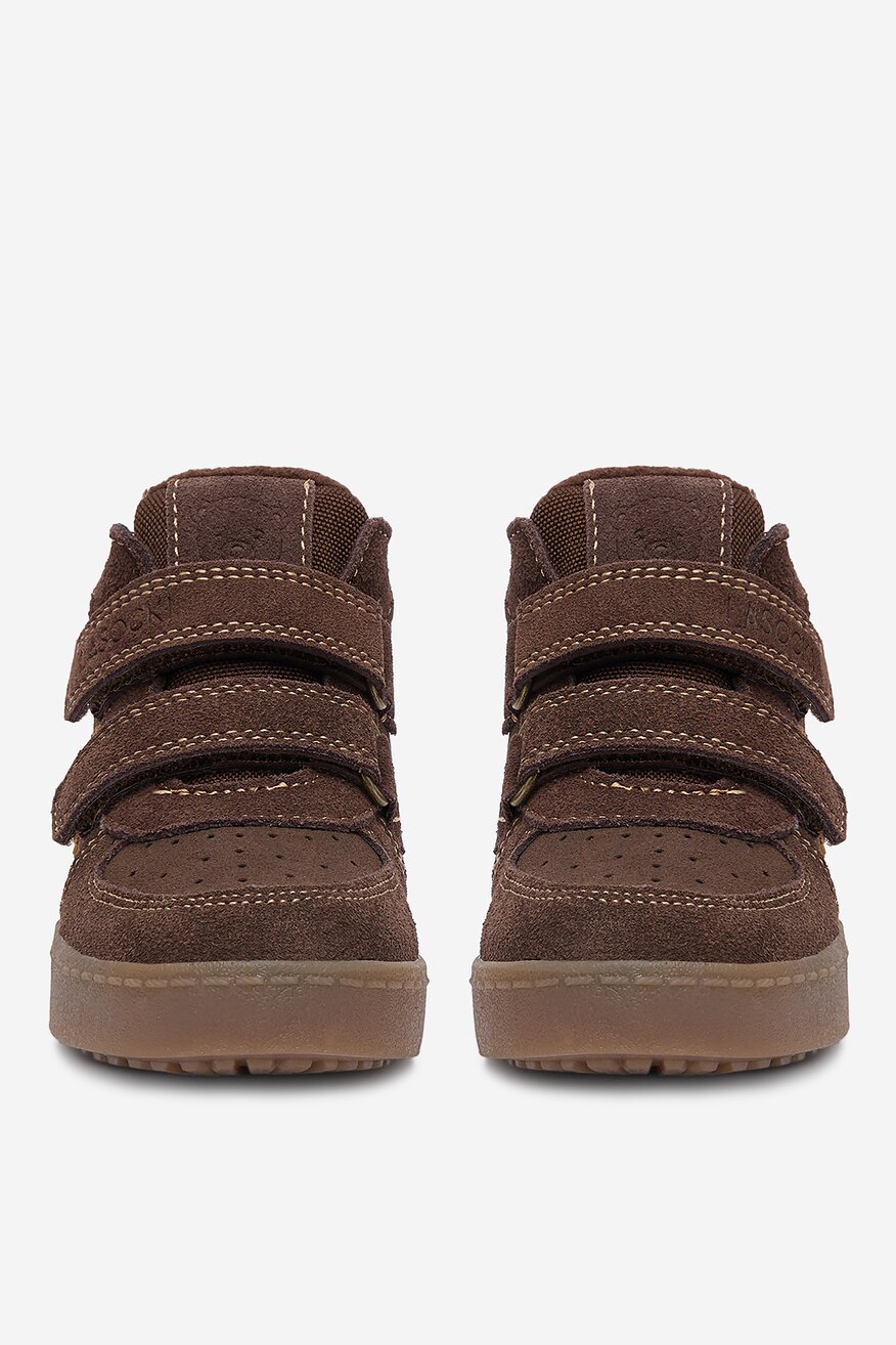 Šněrovací vyšší obuv Lasocki Kids HNĚDÁ - 5906751305546