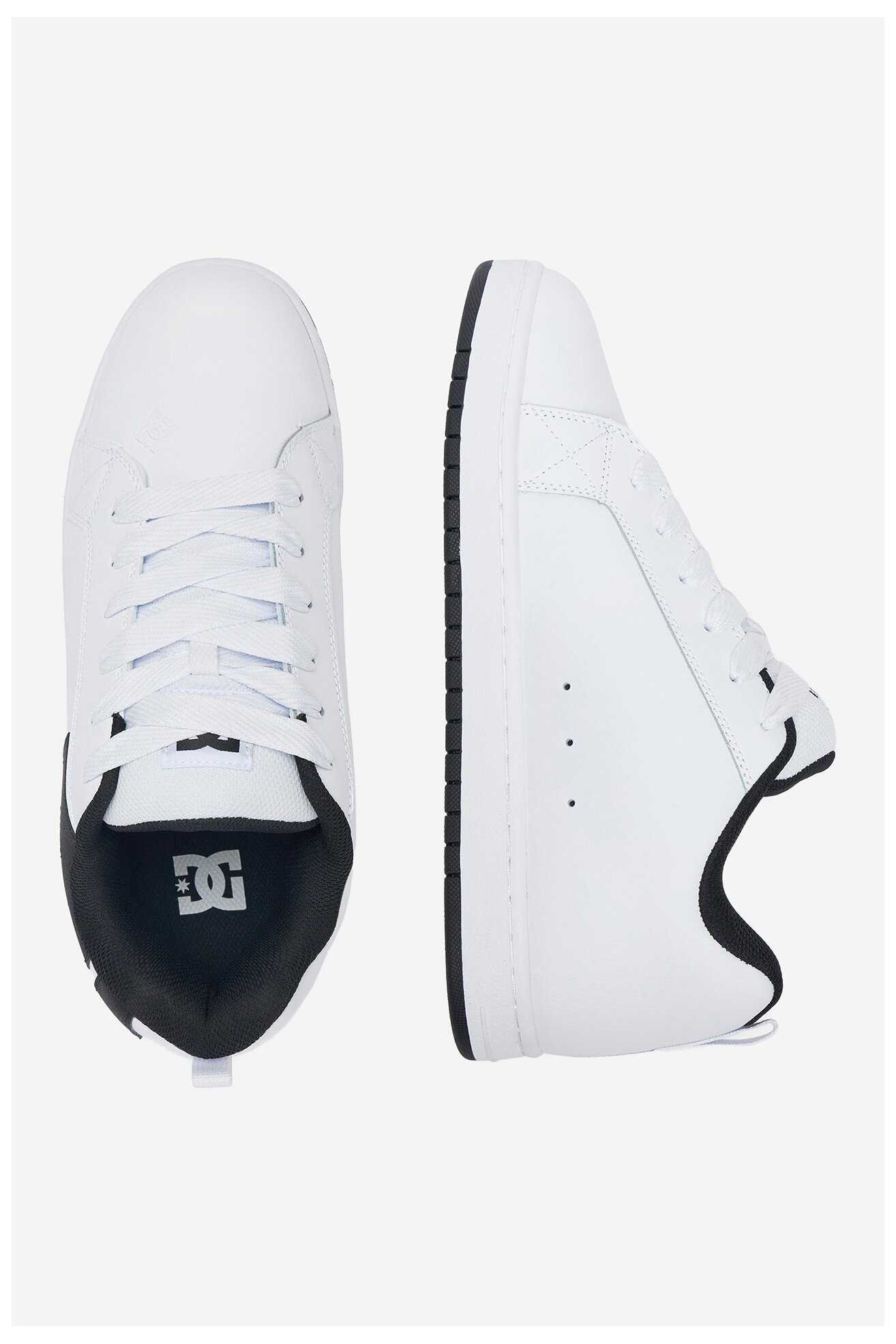 Спортни обувки DC Shoes COURT GRAFFIK 300529-WLK БЯЛ