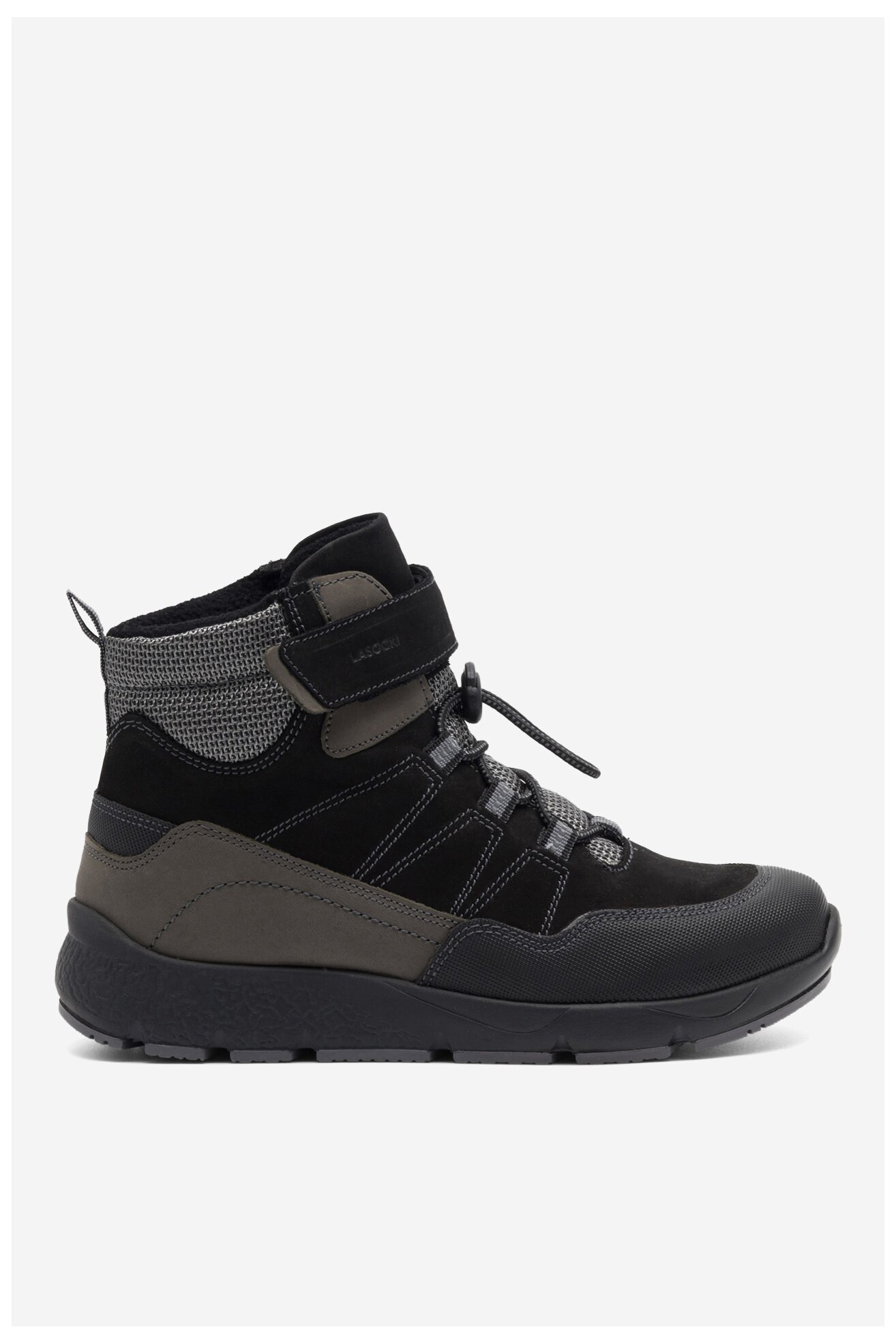 Šněrovací vyšší obuv Lasocki Young CEO-BI12-SAM-06(V)CH ČERNÁ